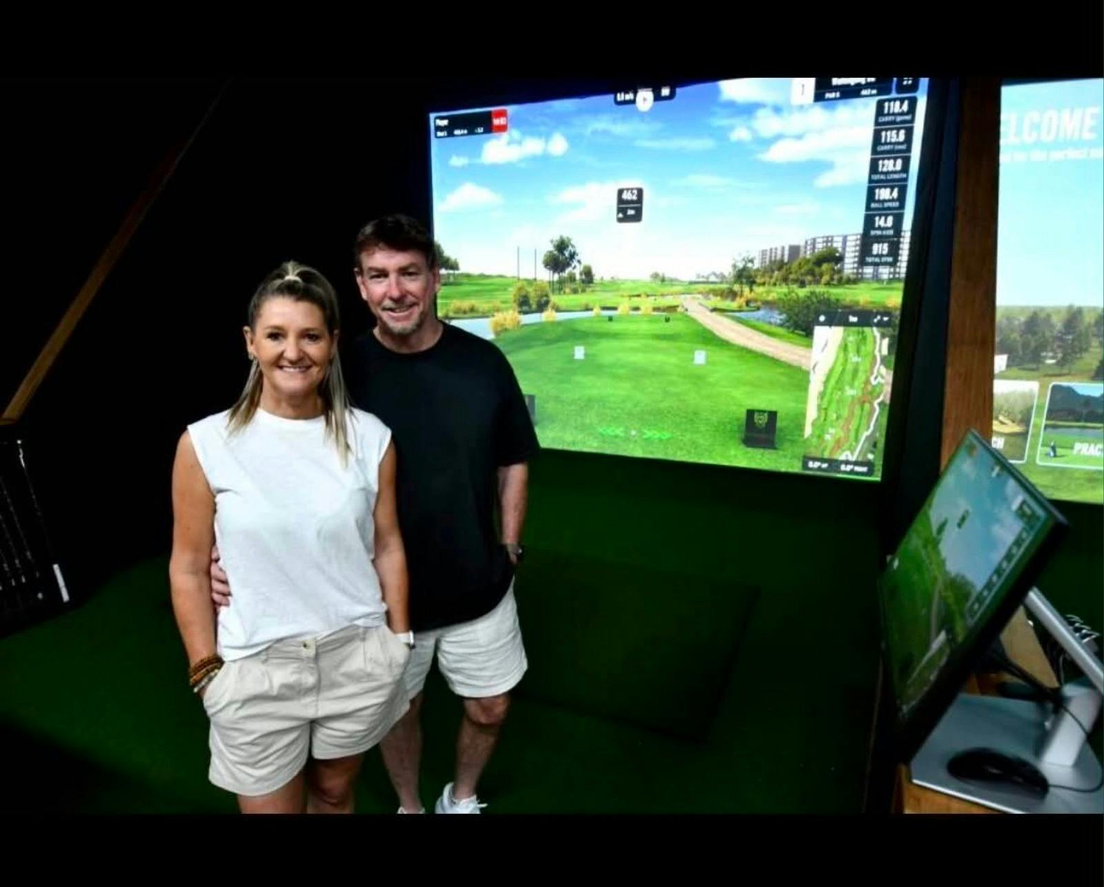 Virtual golf experience