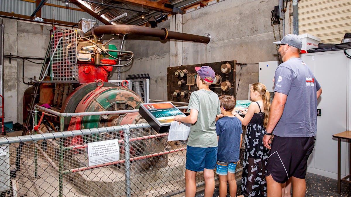 Original working motor that powered Nanango in 1933