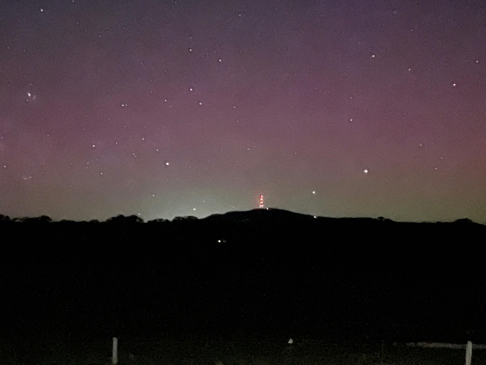 Mt Canobolas at Night