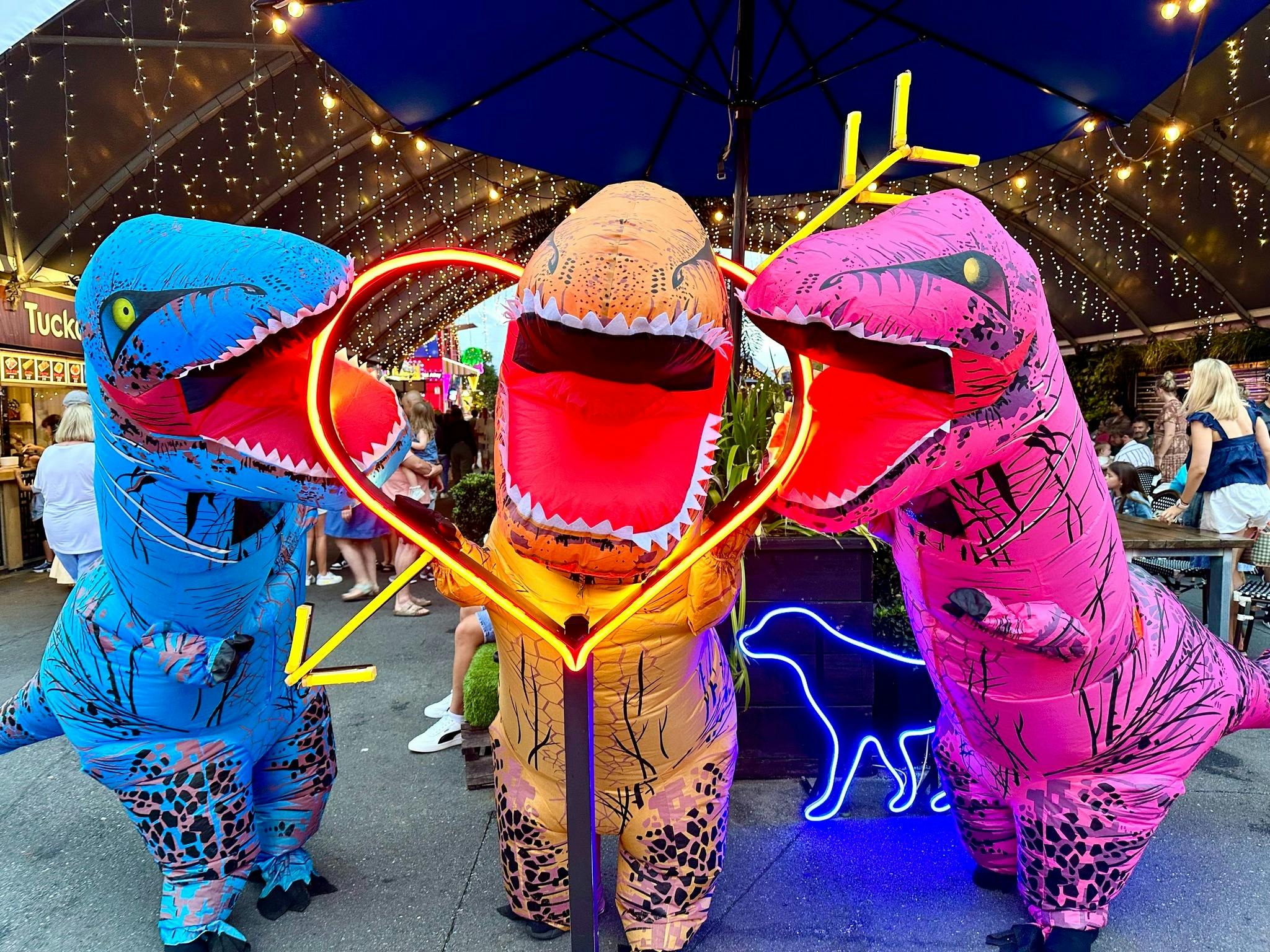 Dinosaurs are welcome