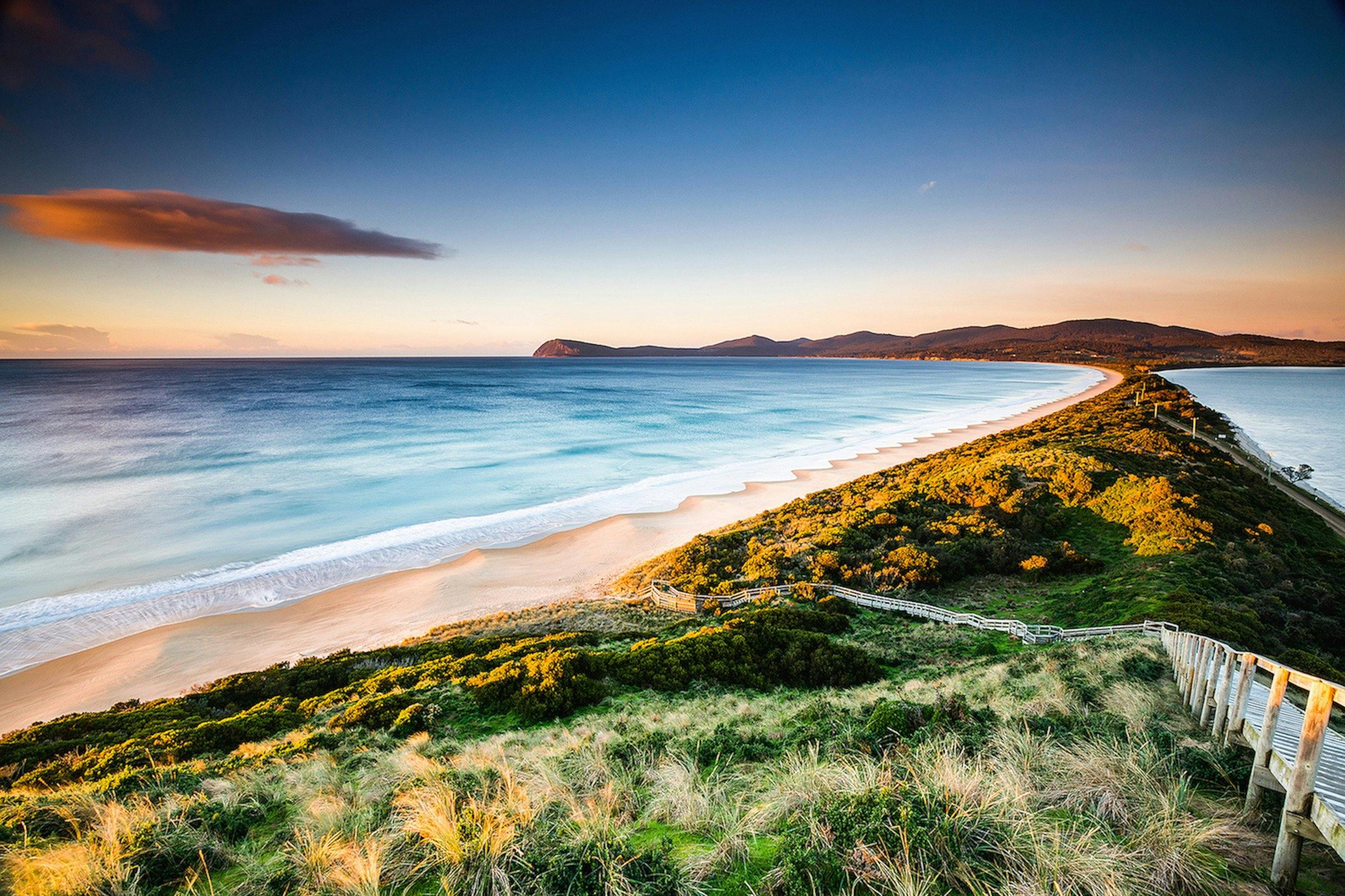 The iconic image of Bruny Island