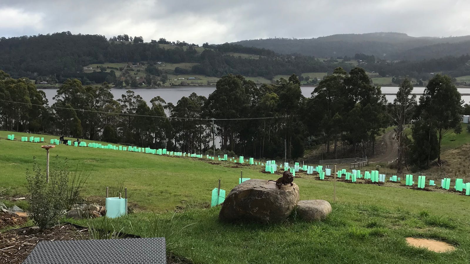 View of the Huon river
