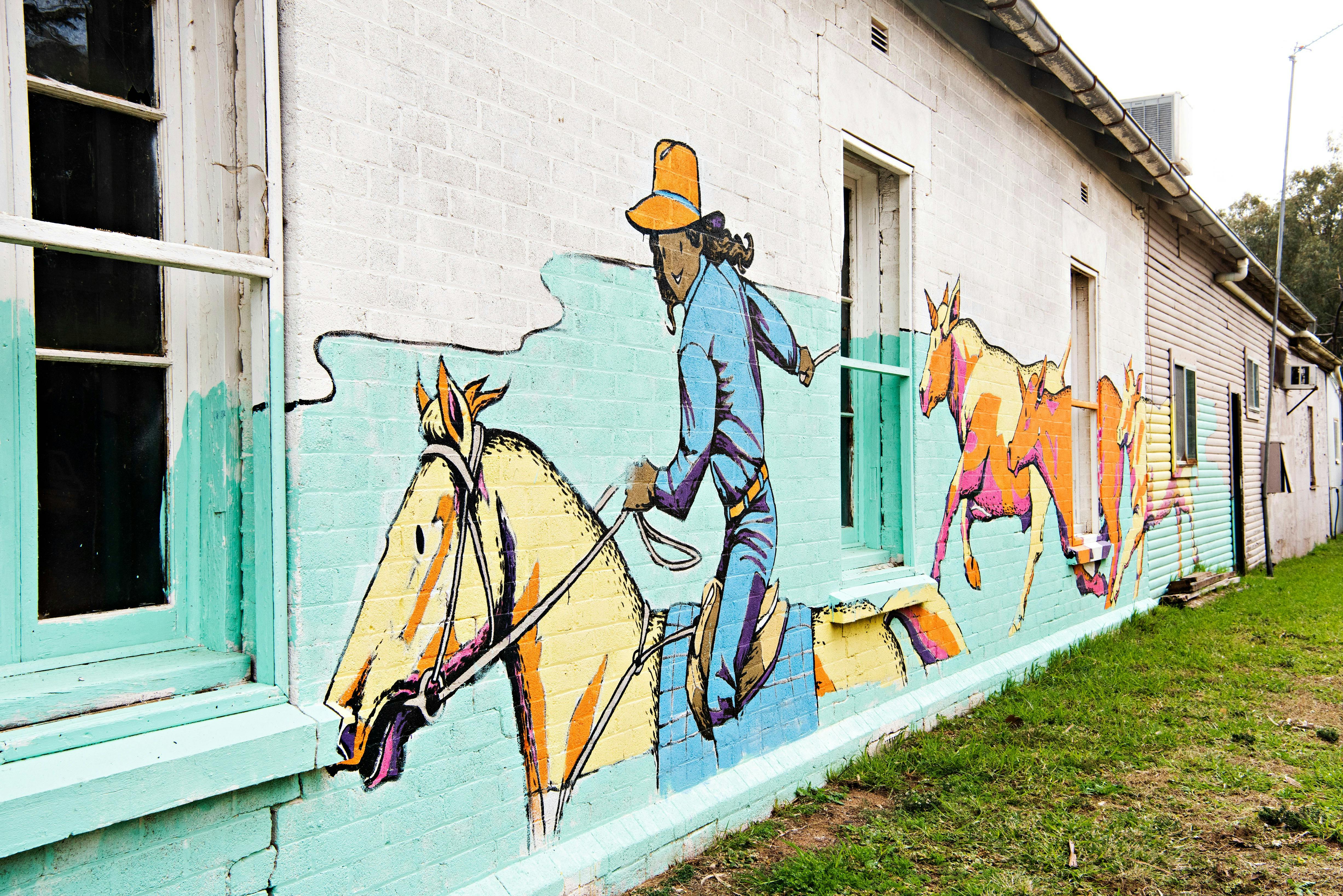 Artwork in Gulargambone