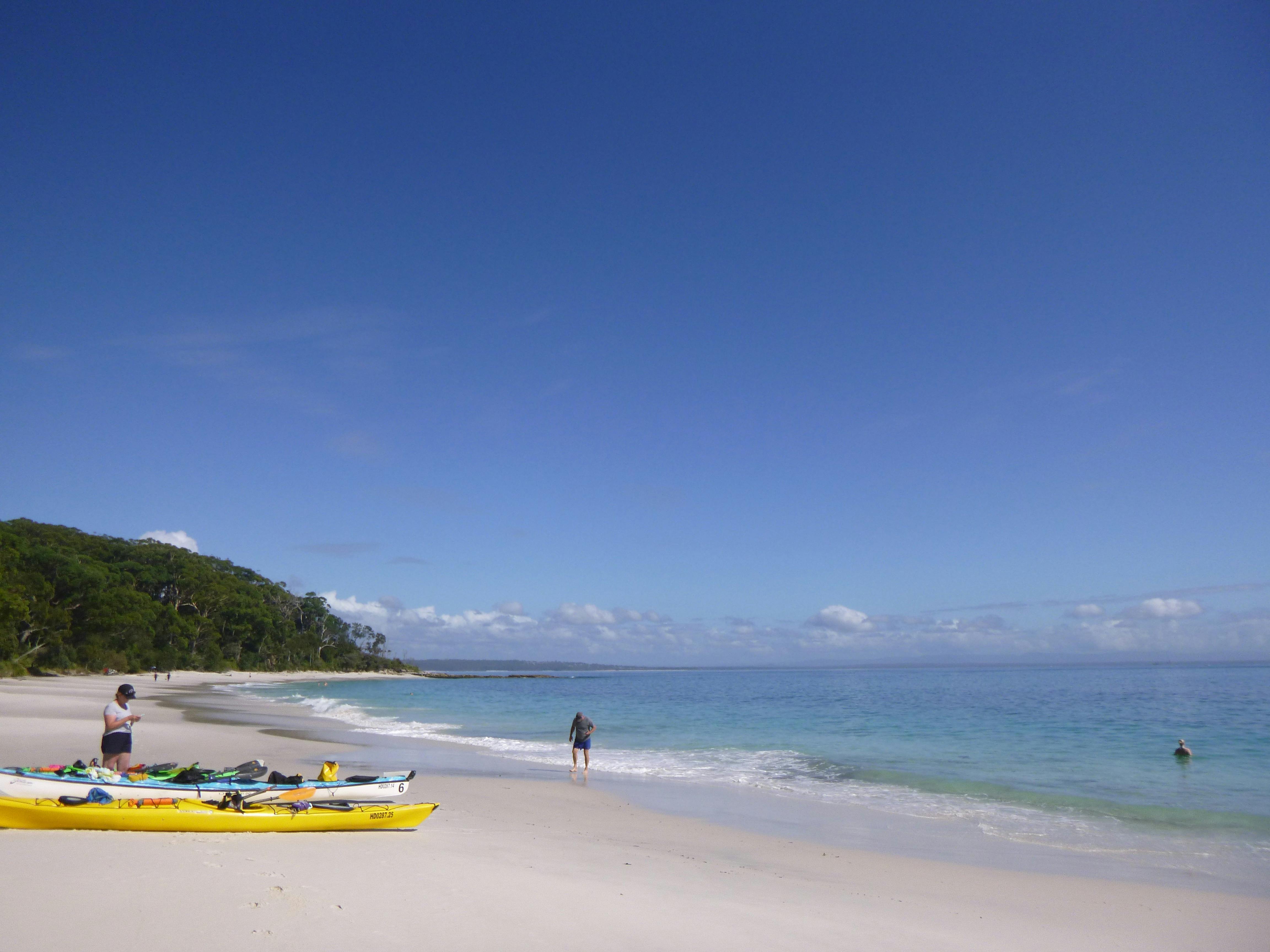 Beautiful white sand murrays beach
