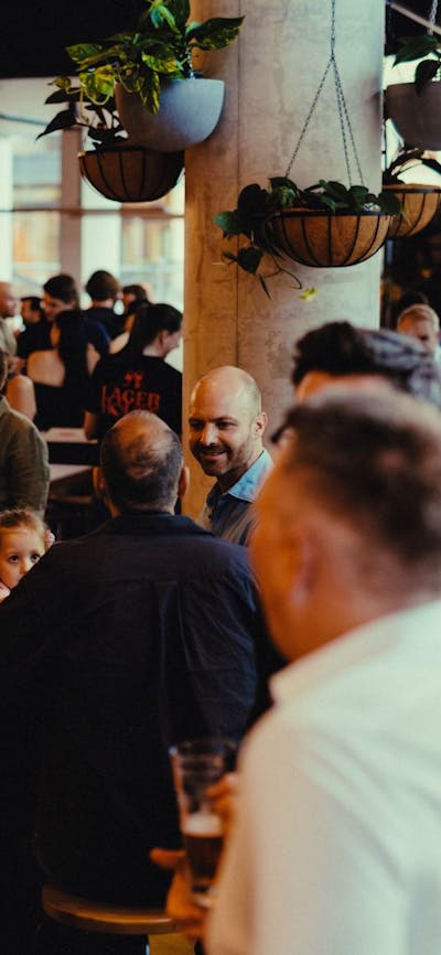 People in Lager House