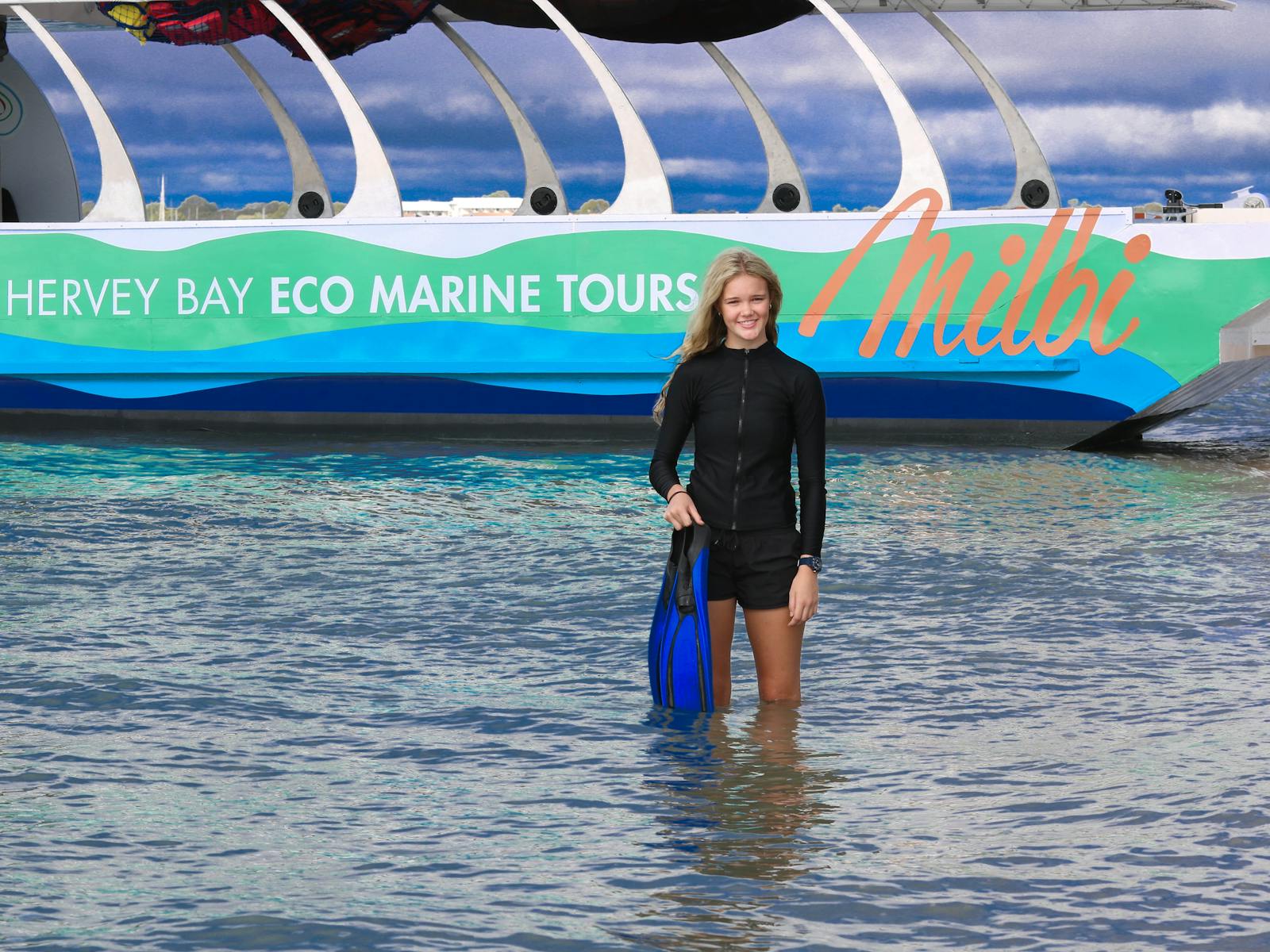 snorkelling Milbi