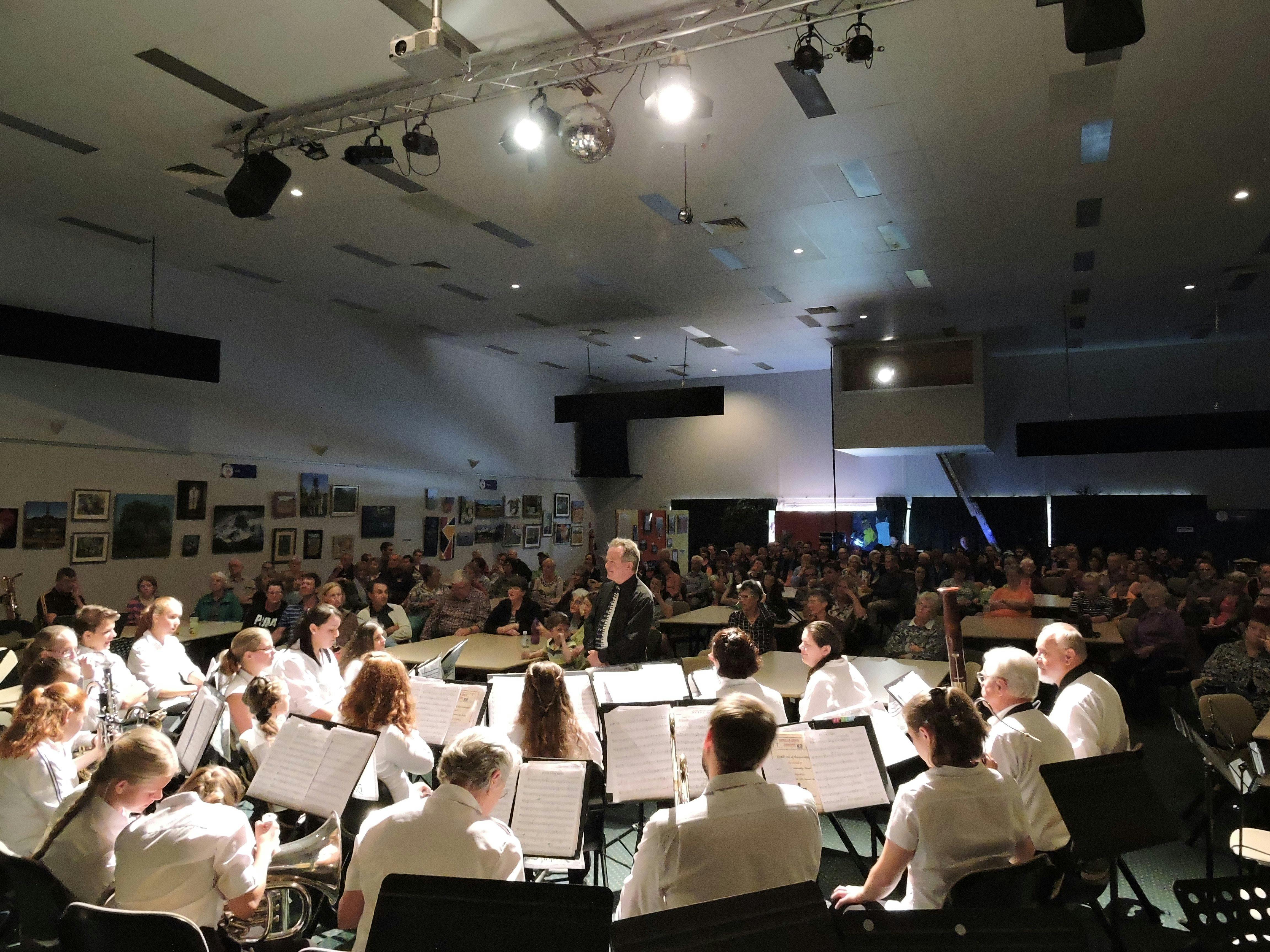 Combined Bands Event at Ritchies Boonah Arts Festival