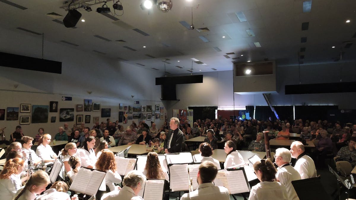 Combined Bands Event at Ritchies Boonah Arts Festival