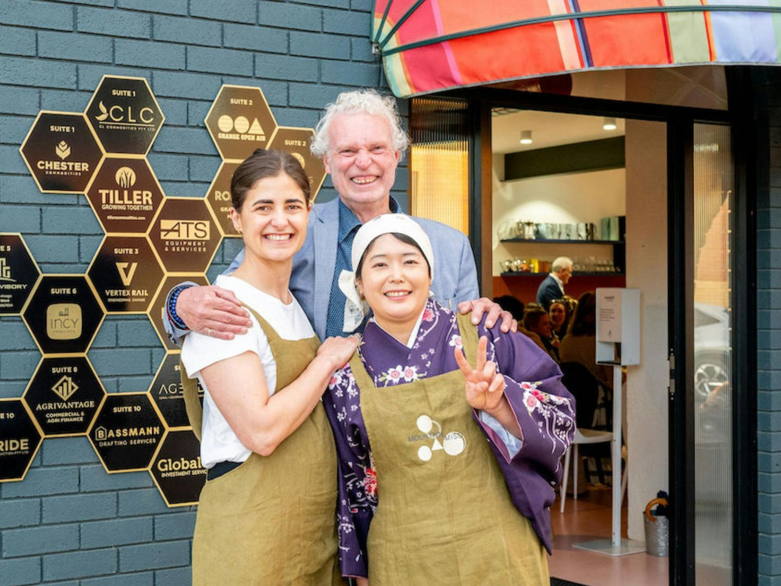 Camilla, Robbie and Nanae