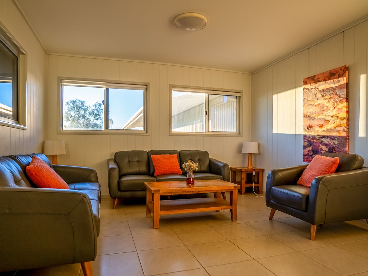 Communal Lounge at Cooper's Country Lodge