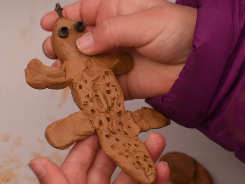Clay lizard