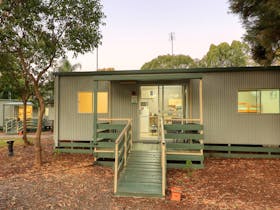 external view two bedroom cabin