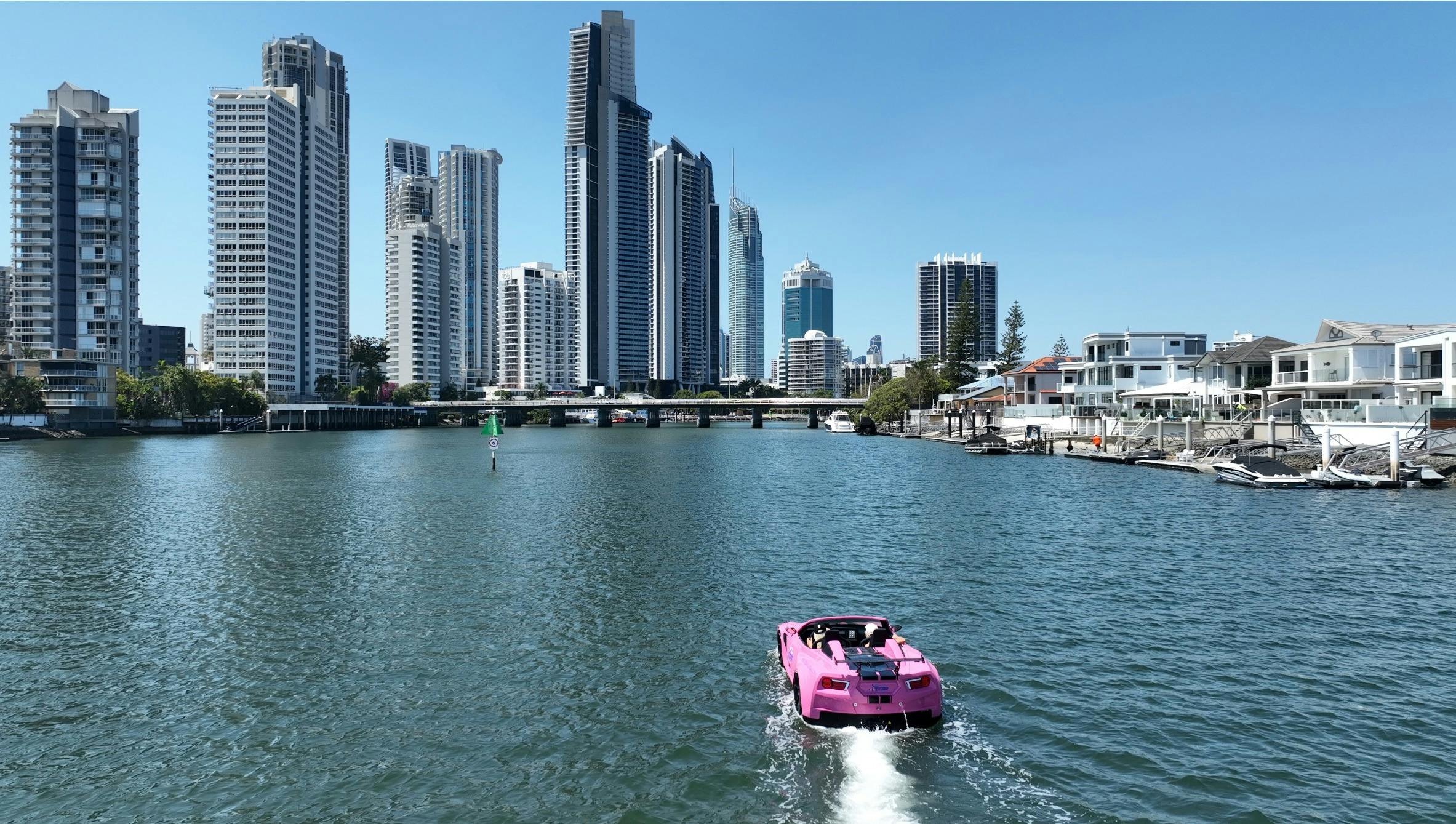 jetcar jetcaraustralia water taxi water car tour  day tour water activity dayout fun tours