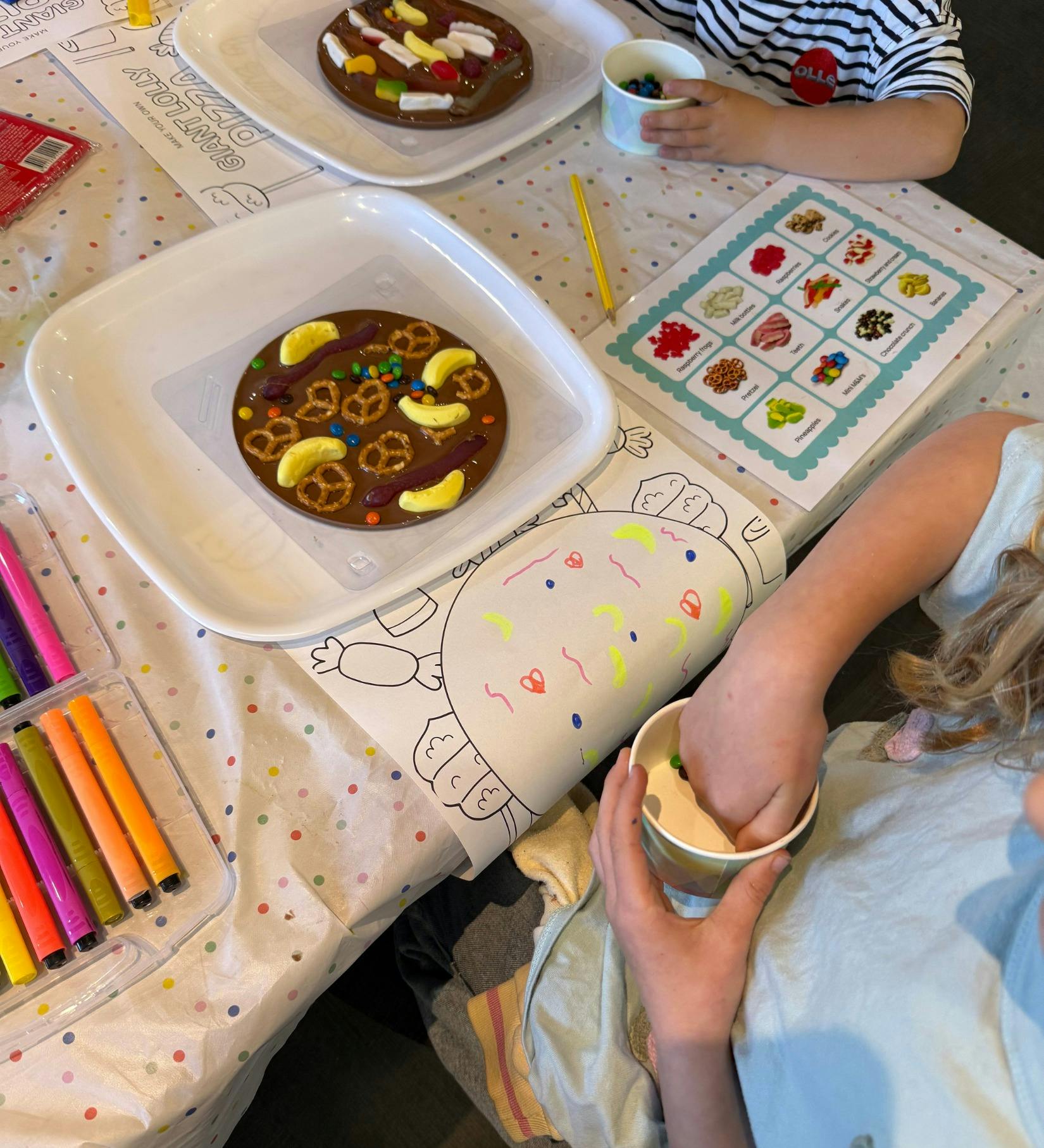 Freckleberry chocolate making kids activities