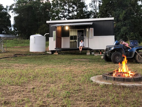 Fire pit area with surrounding chairs. Fire pit area with surrounding chairs.