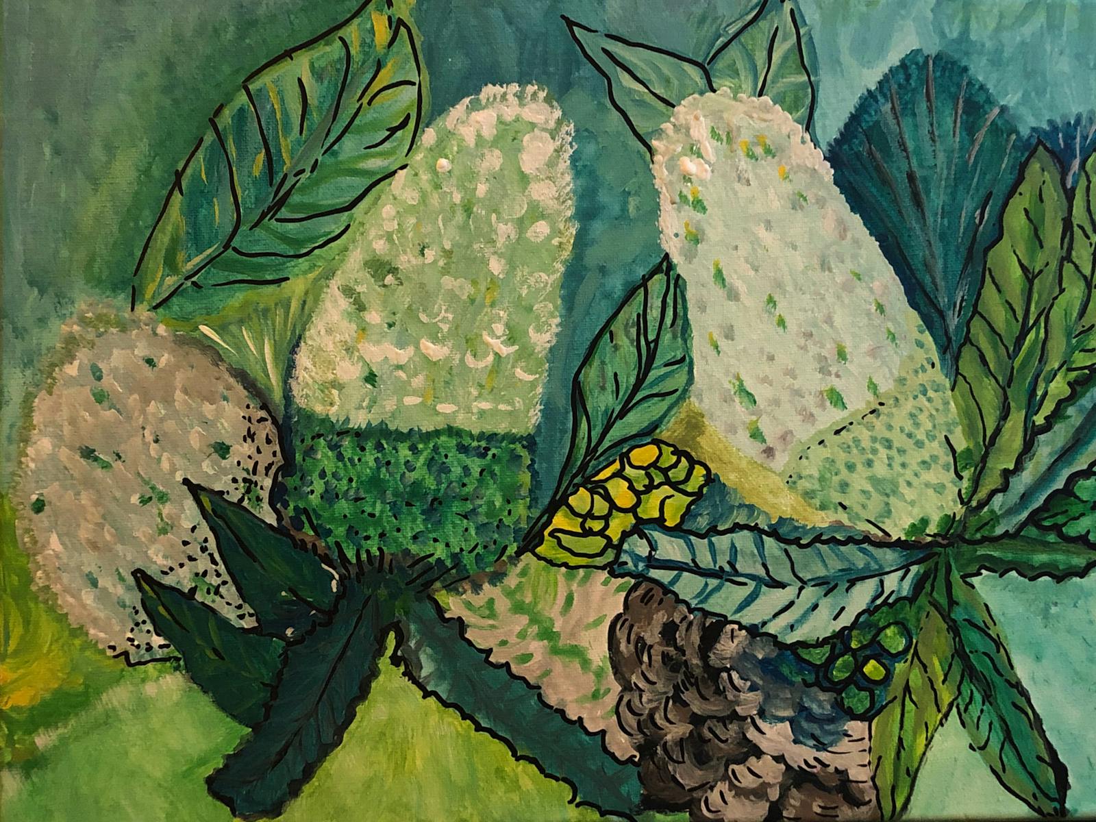 Image for Beginner's Acrylic Painting Class: Banksias