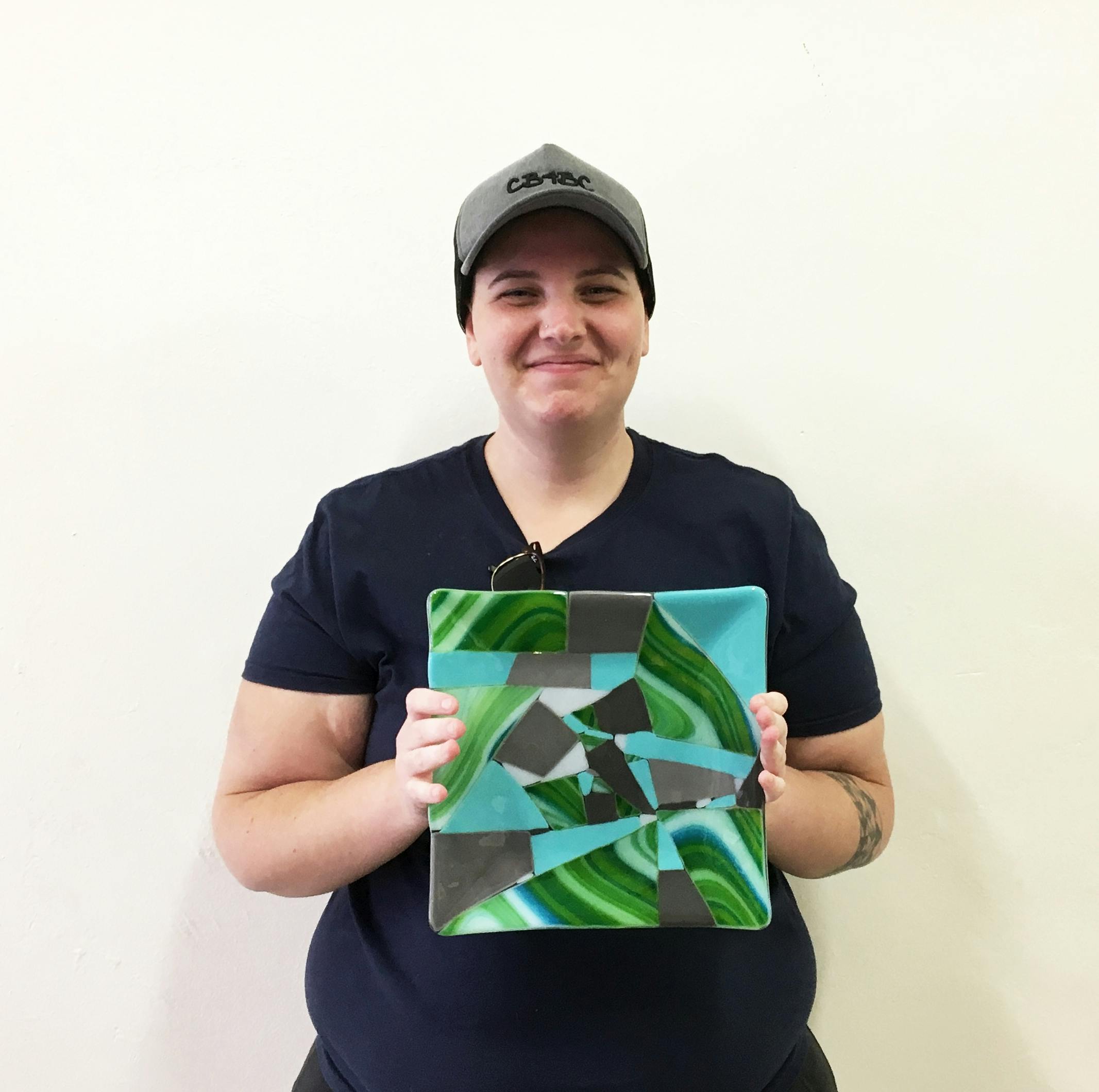 Beginners Plate Making in Art Glass Workshop