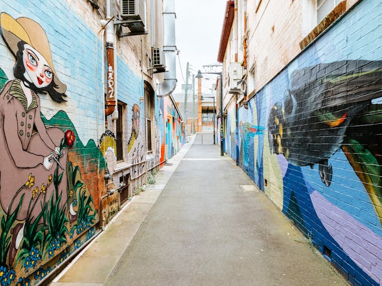Street art in Katoomba