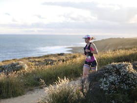 Magical coastlines of the Surf Coast Walk, host to Afterglow Night Trail Run