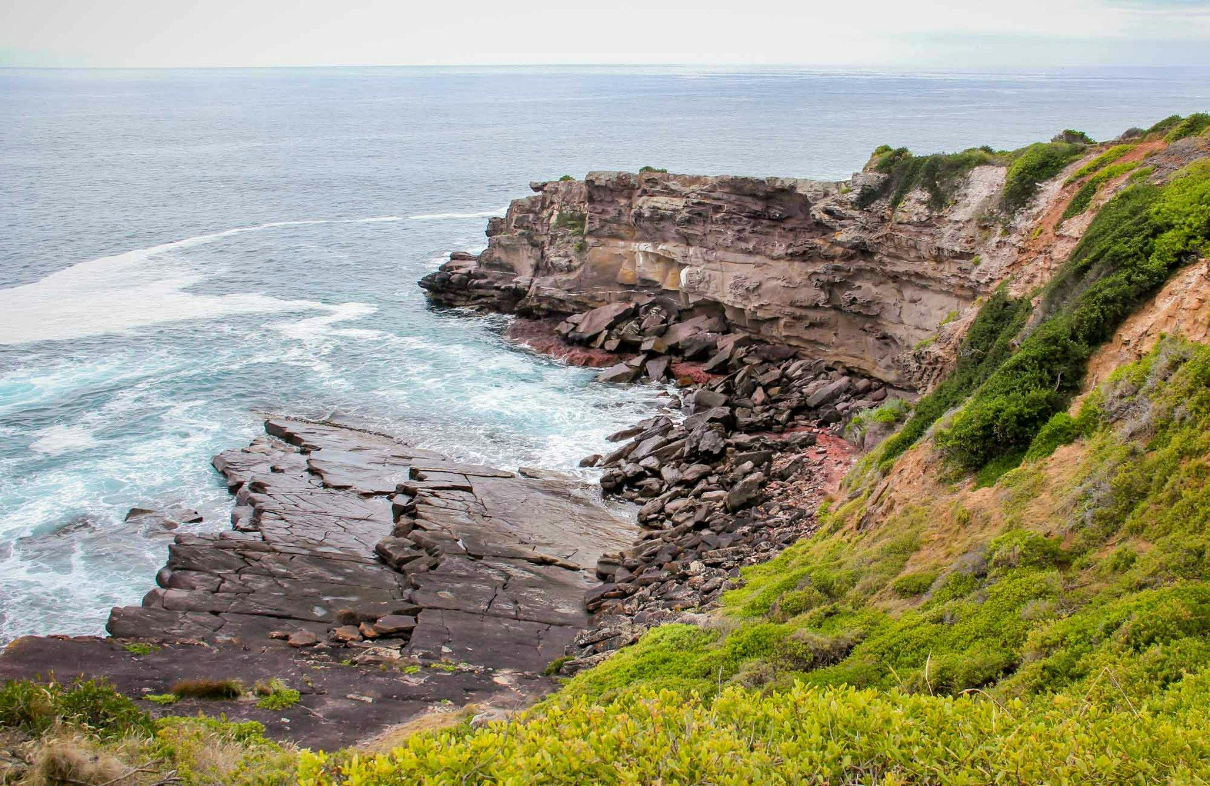 Haycock Point to Barmouth Beach walking track, Ben Boyd National Park. Photo: John Yurasek