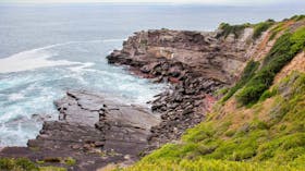 Haycock Point to Barmouth Beach walking track, Ben Boyd National Park. Photo: John Yurasek