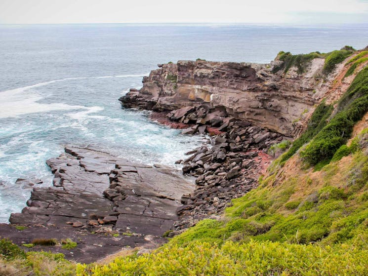 Haycock Point to Barmouth Beach walking track, Ben Boyd National Park. Photo: John Yurasek