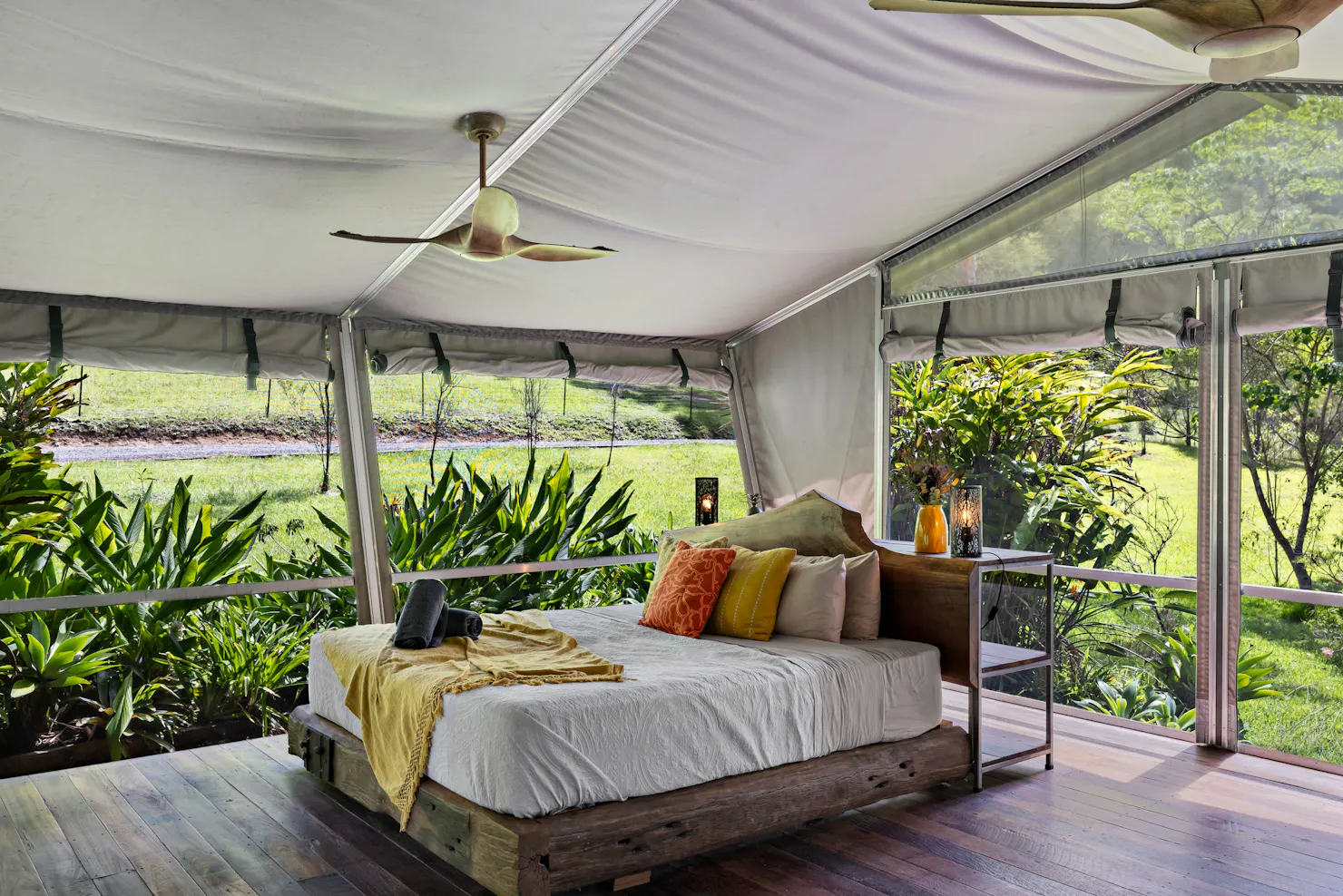 King Size Bed with premium linens