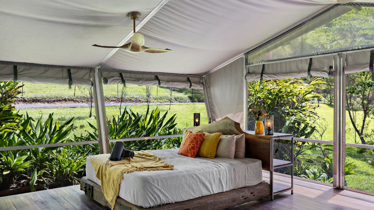 King Size Bed with premium linens