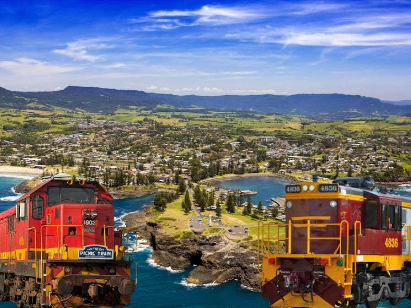 基阿玛海滨市场野餐火车