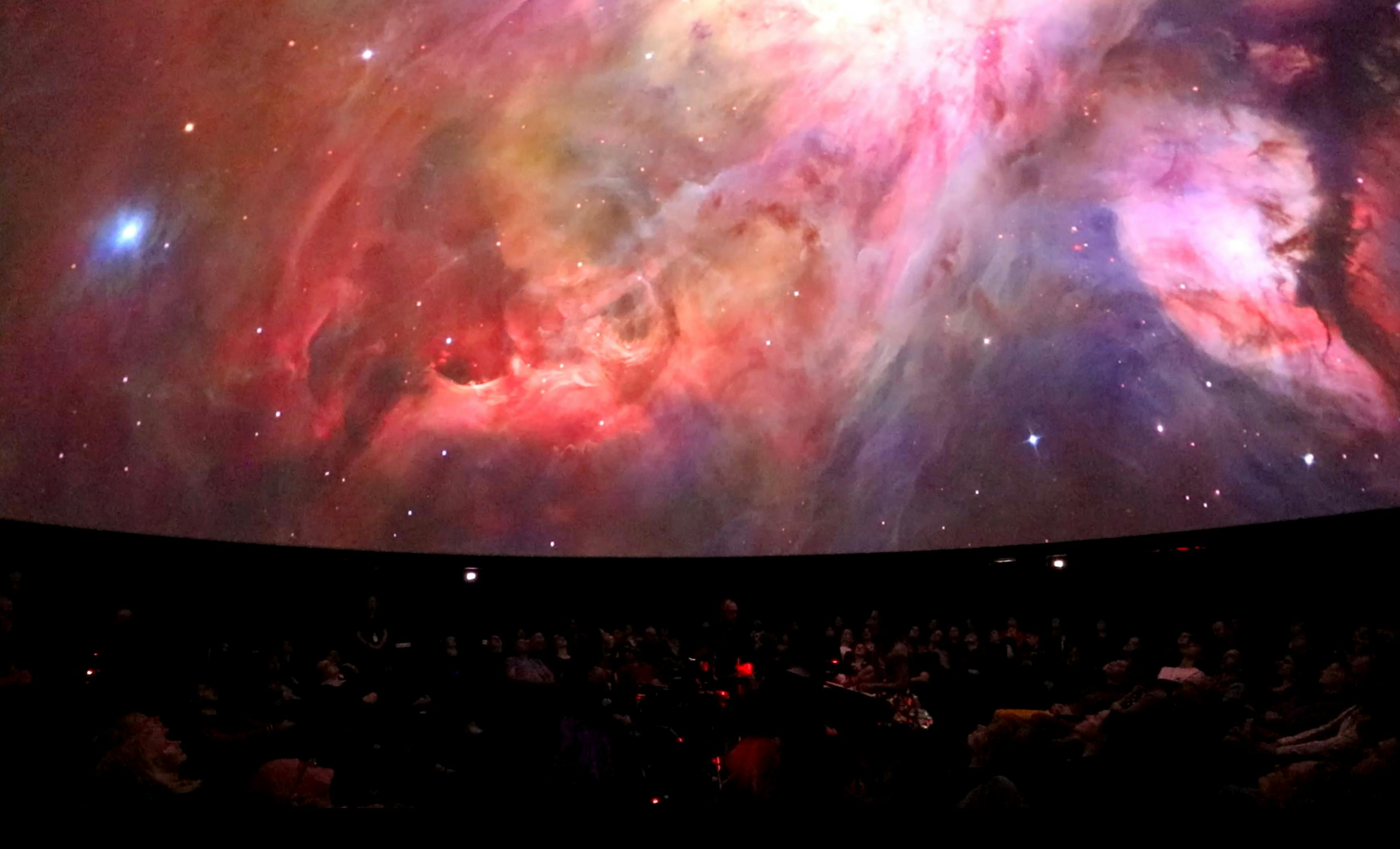 K Mak at the Planetarium