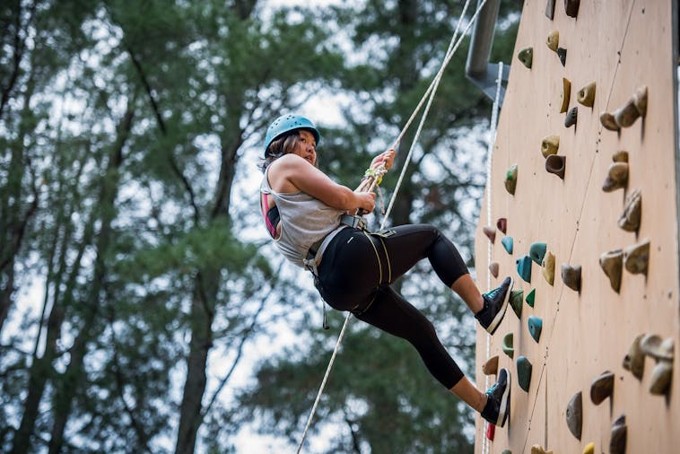 Rock Climb and Ropes at the Southern Adventure Hub