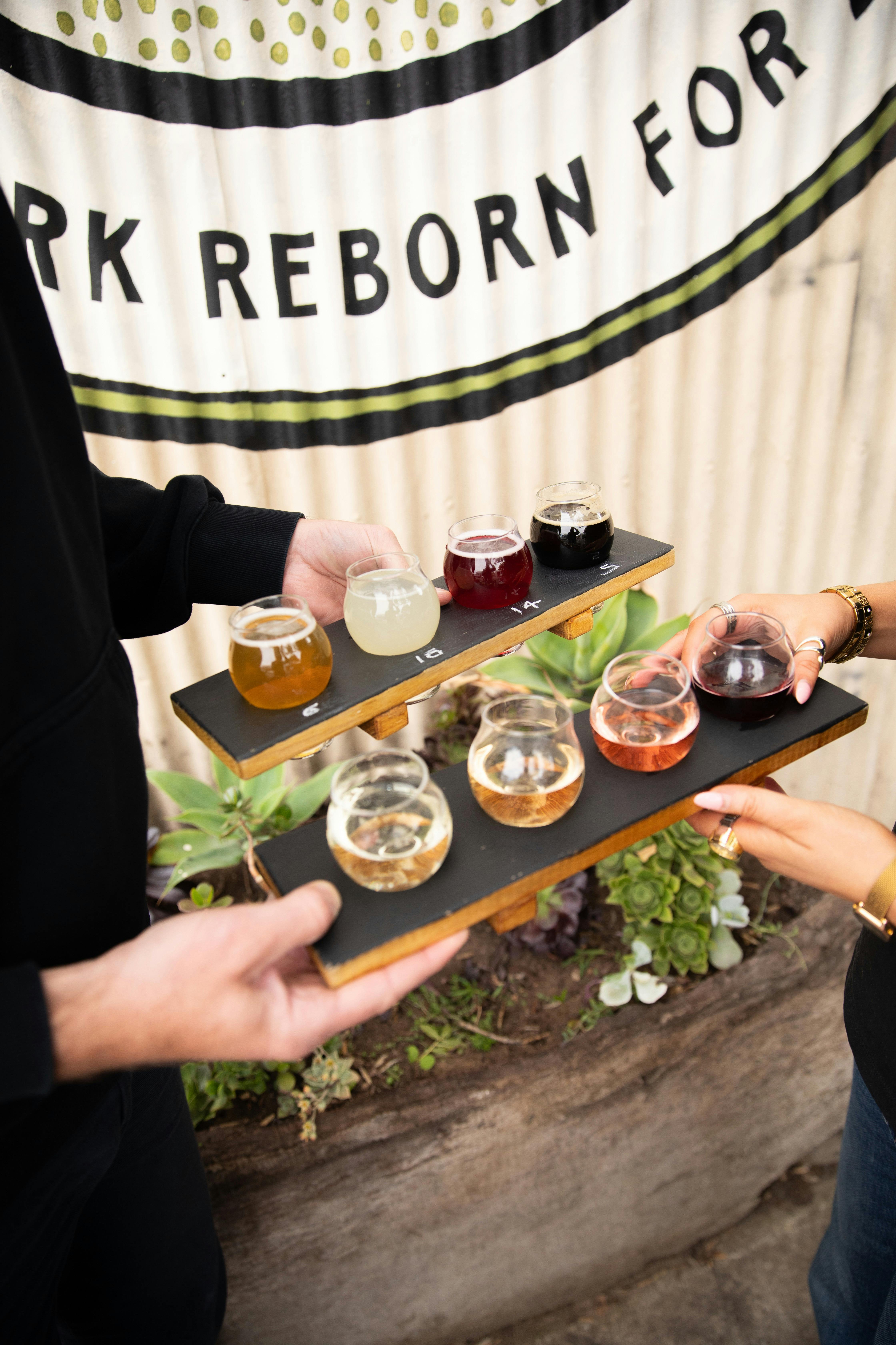 Forage Supply Co Barossa wine served at Old Mill Brewery in Tanunda for AFL Grand Final Day 2026.