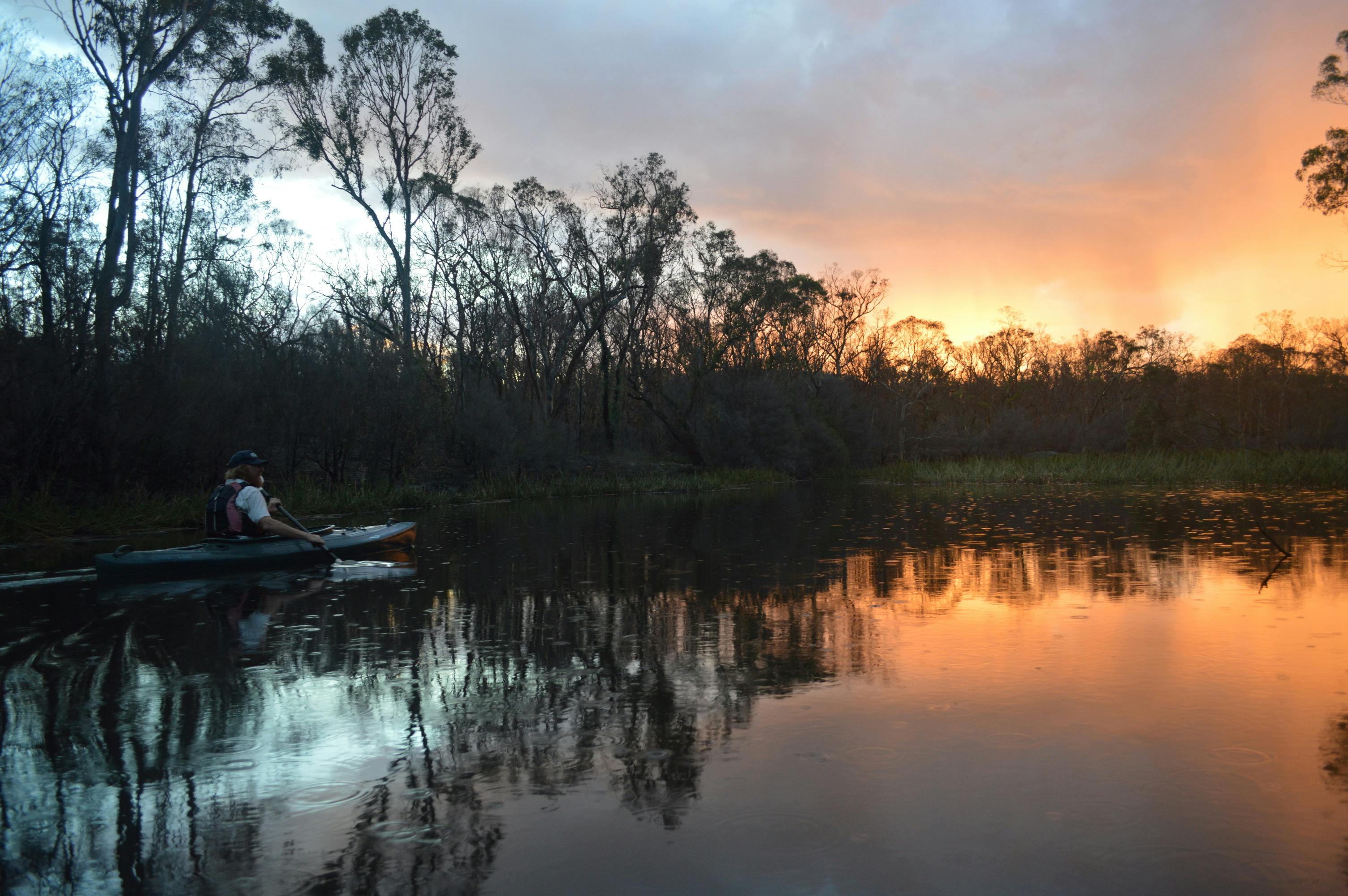 Sunset at Ganguddy-Dunns Swamp Wollemi National Park