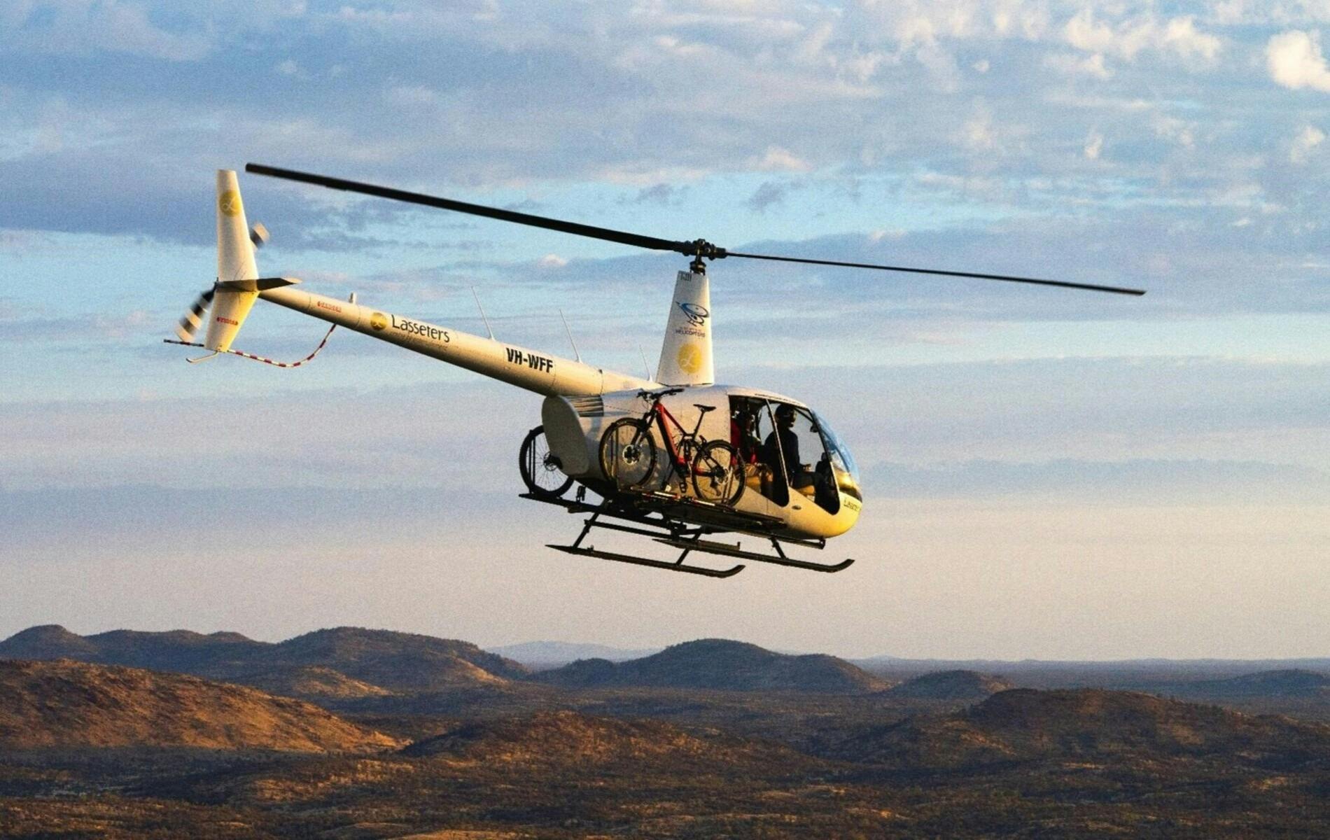 Heli-Mountain Biking