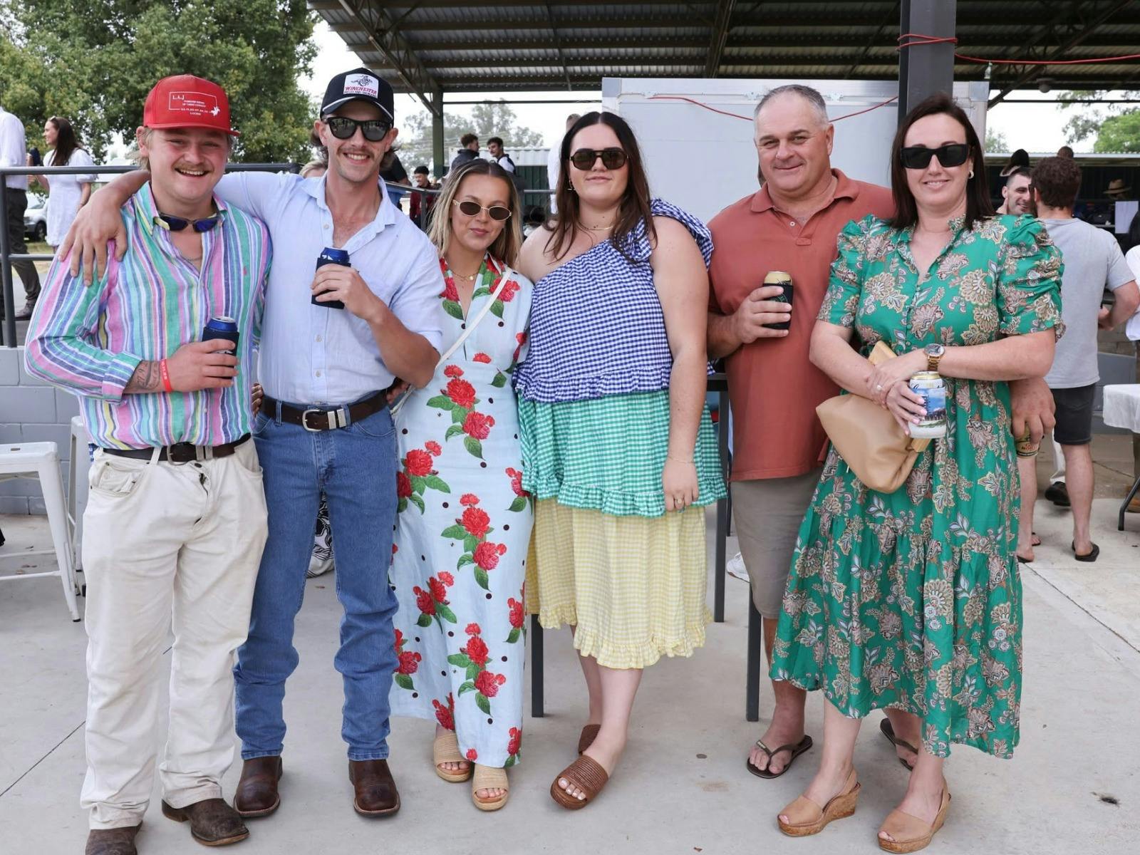 Group of Friends- - Christmas Race Day