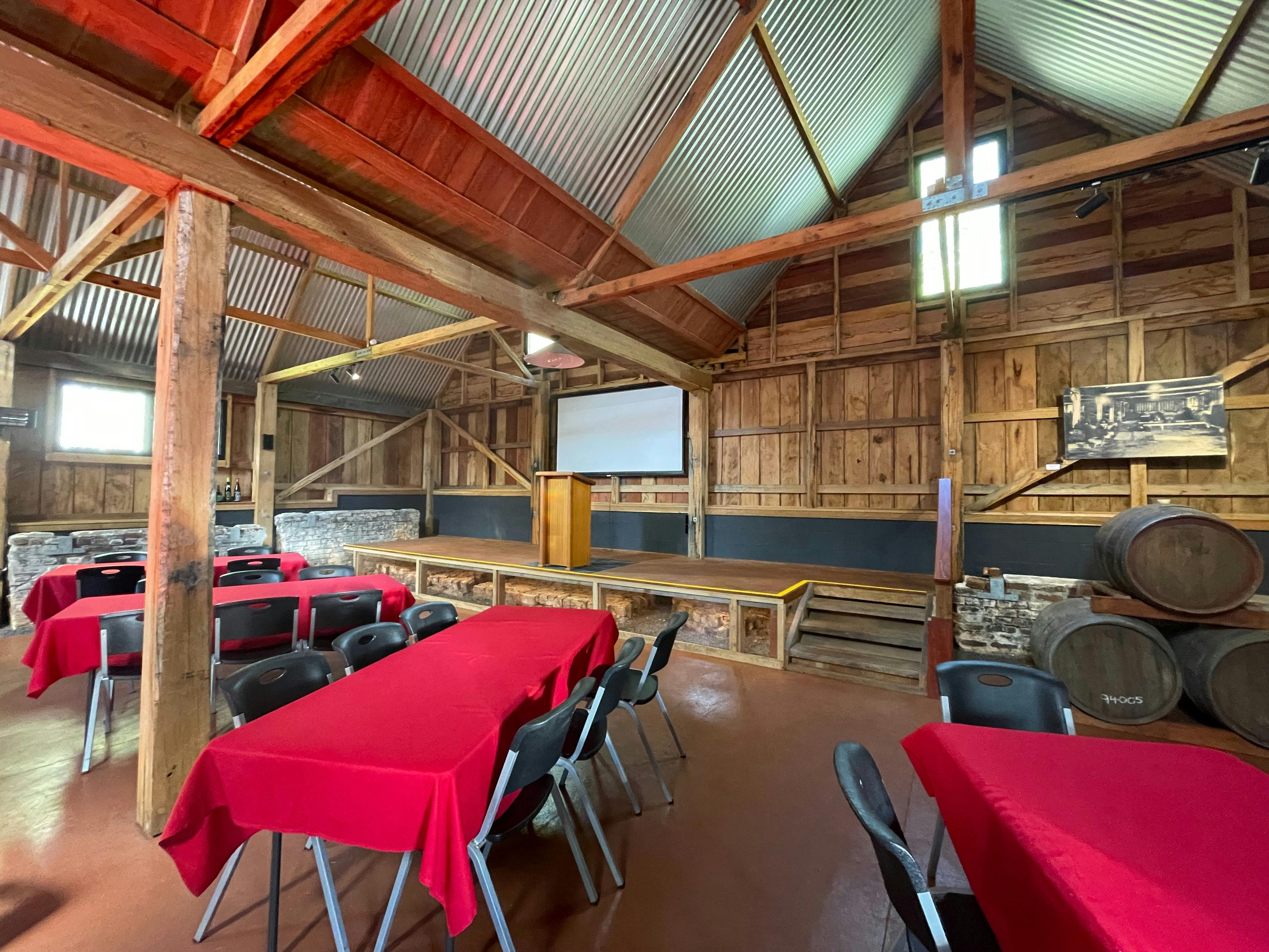 Wine House is ideal for groups to enjoy the location