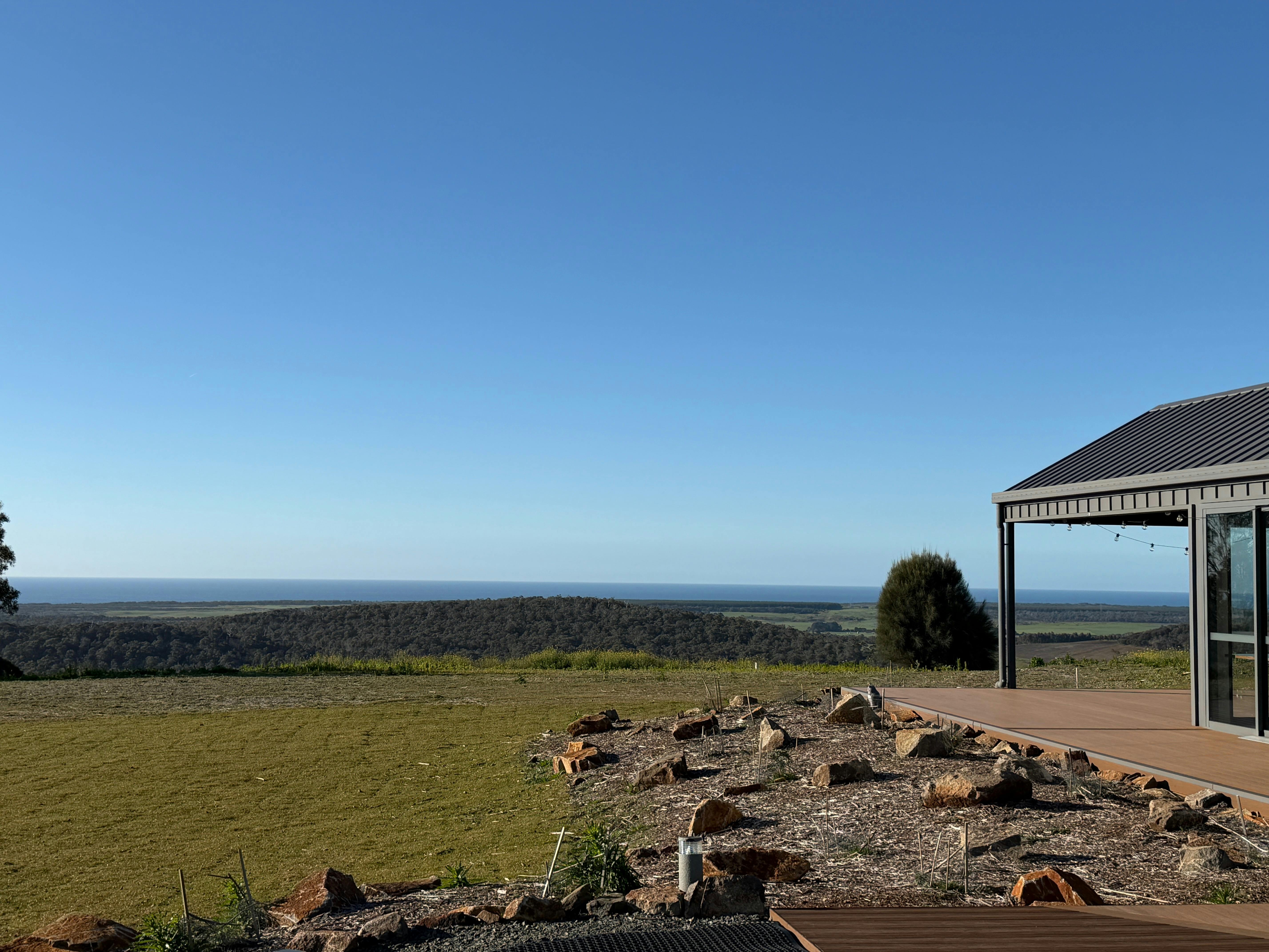 Photos do not do our views justice... 270 degree panorama!