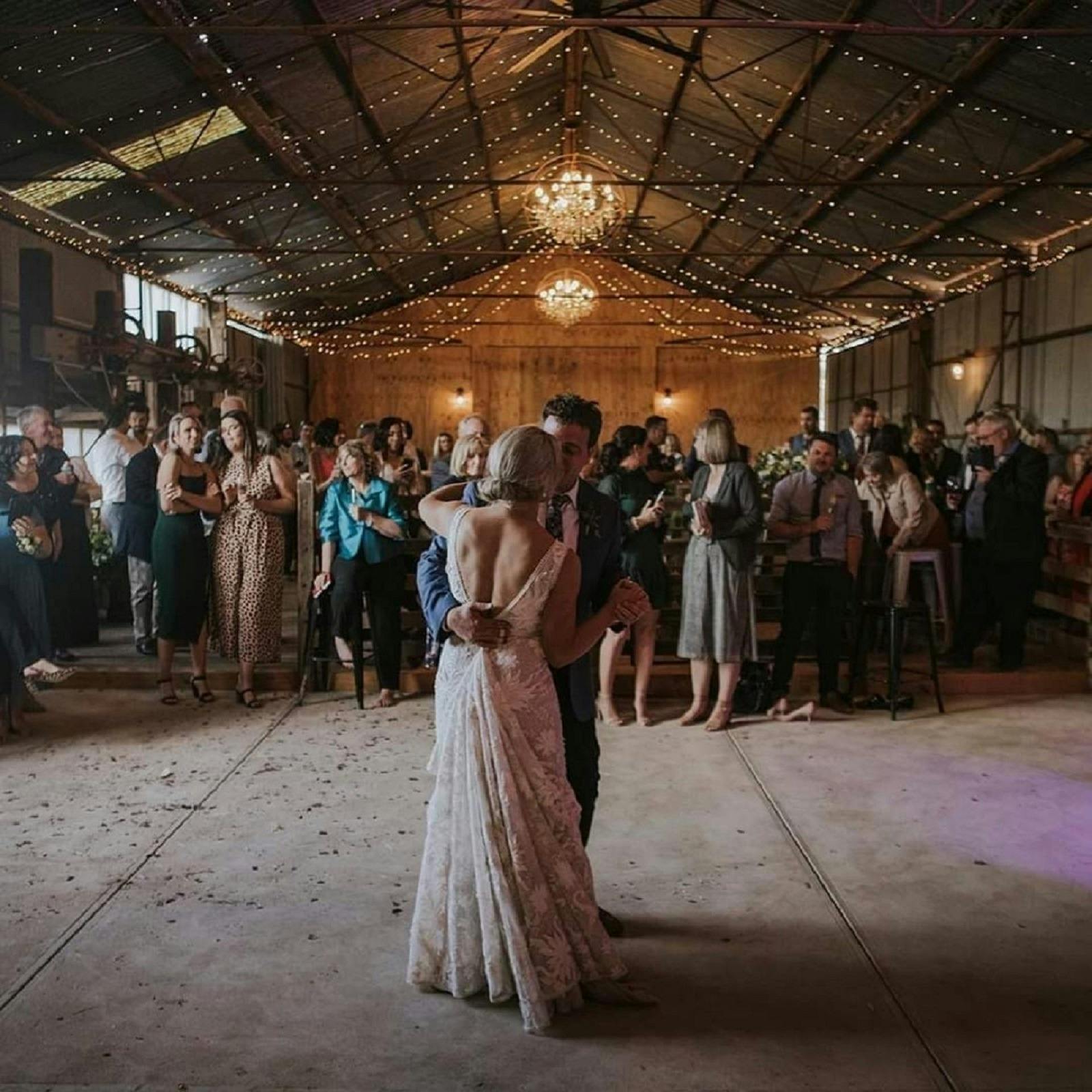 Shed Wedding Dance