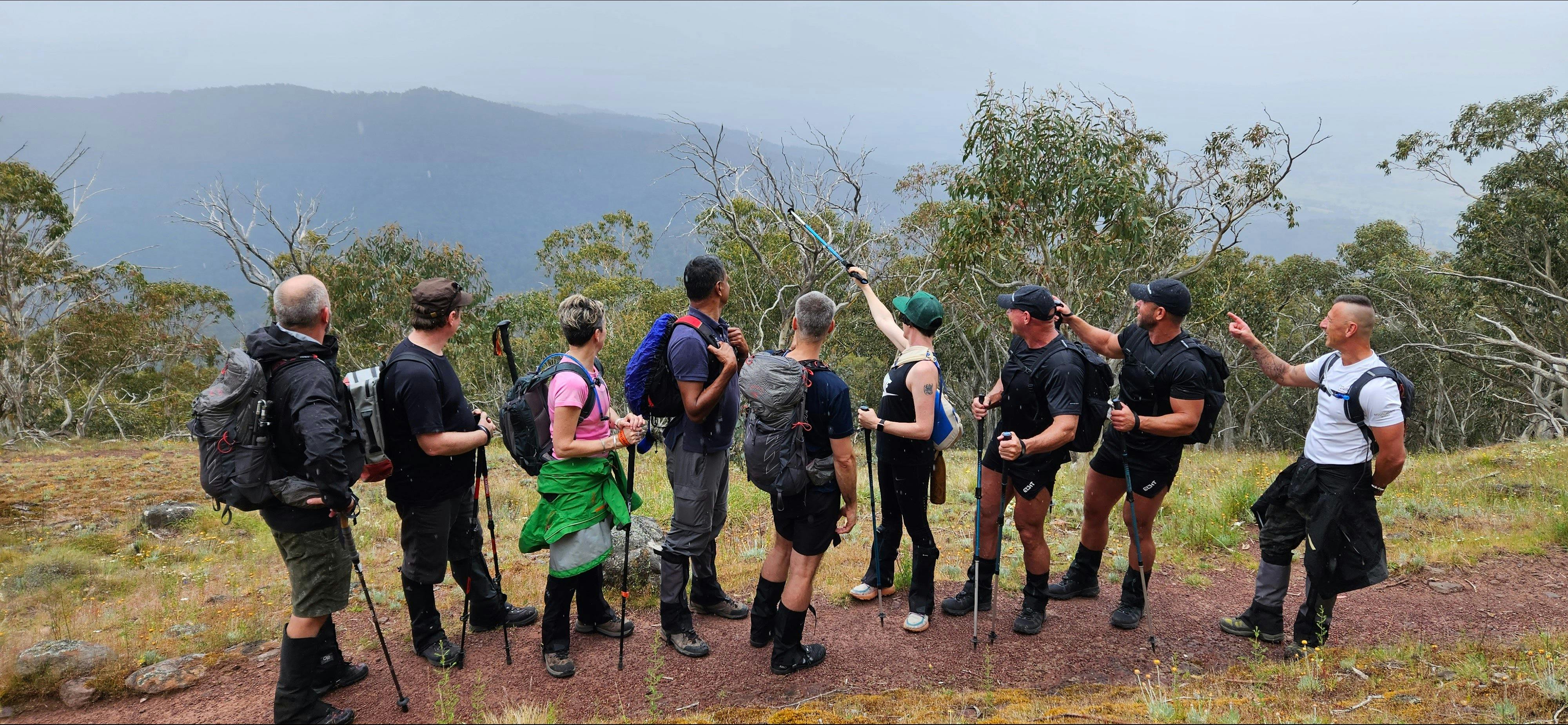 There is always time for group photos on our hikes.