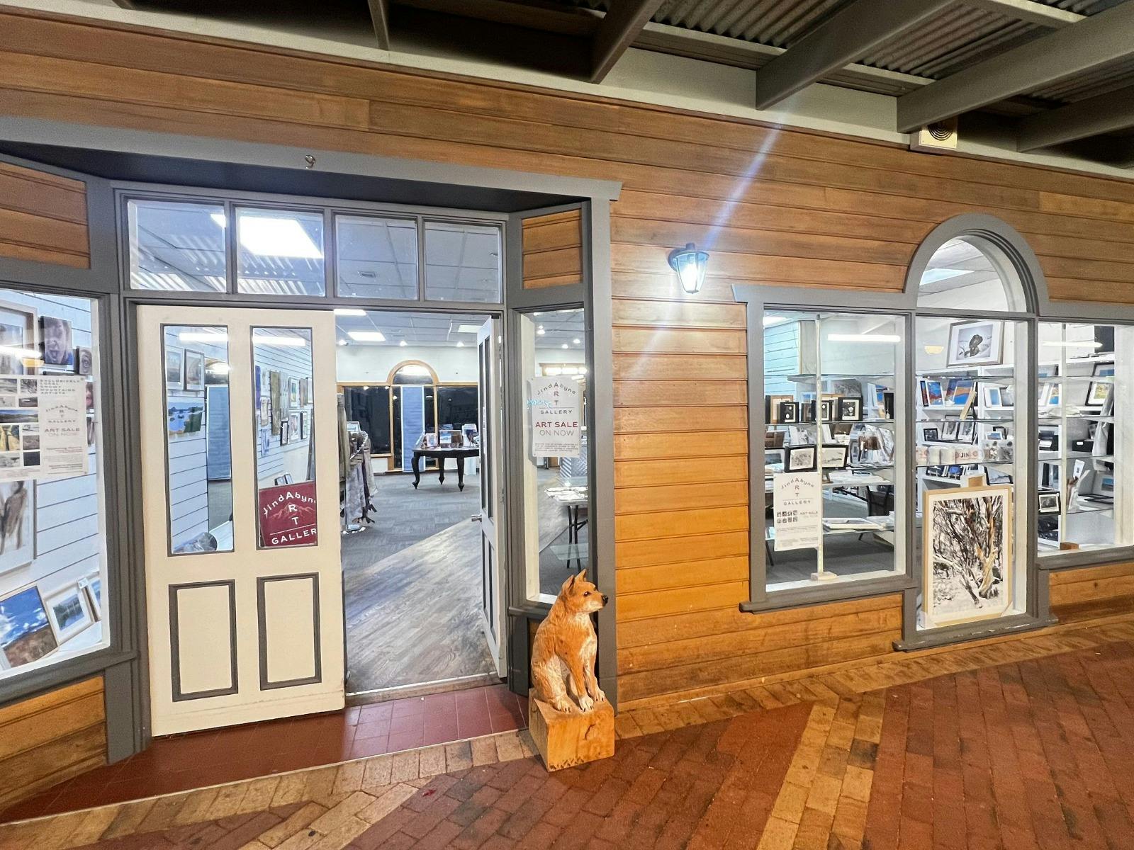 Photography Paintings Artwork Snowy Mountains NSW Jindabyne Nuggets Crossing Shopping Centre