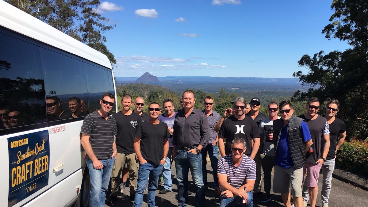Craft beer brewery tour