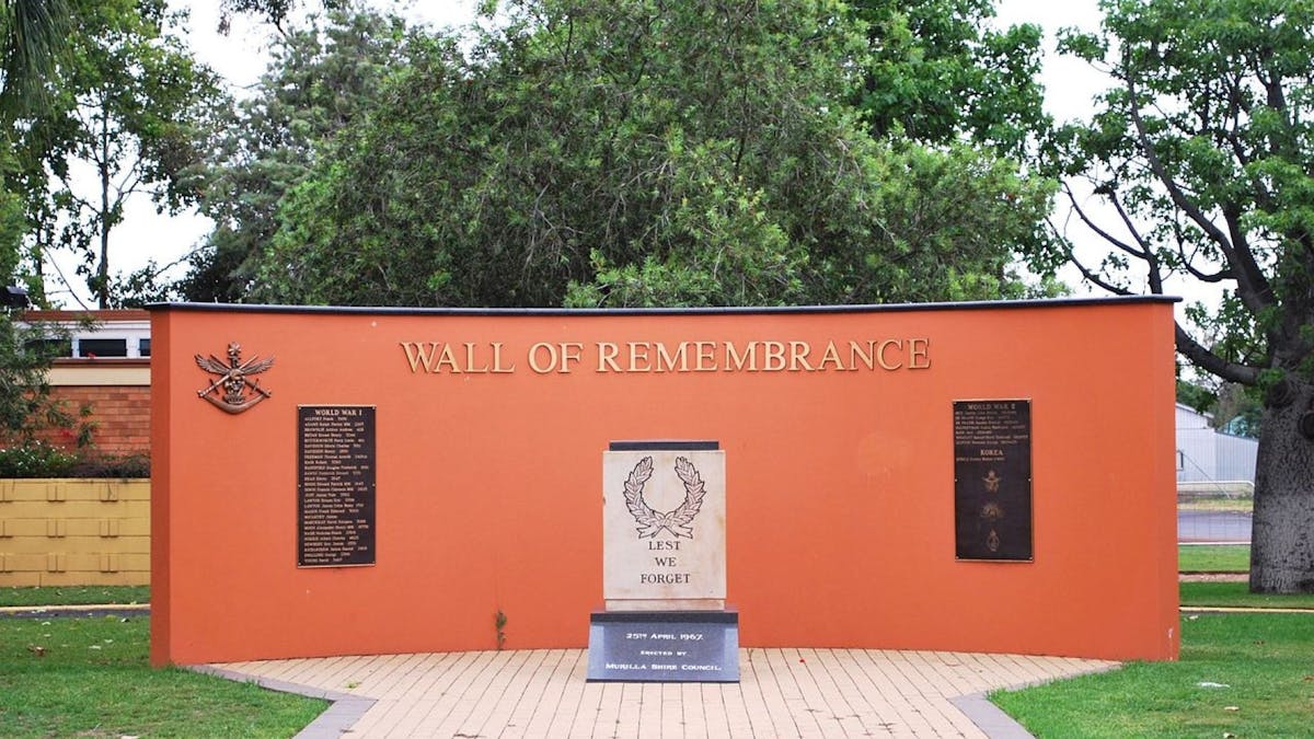 ANZAC Park Miles Memorial