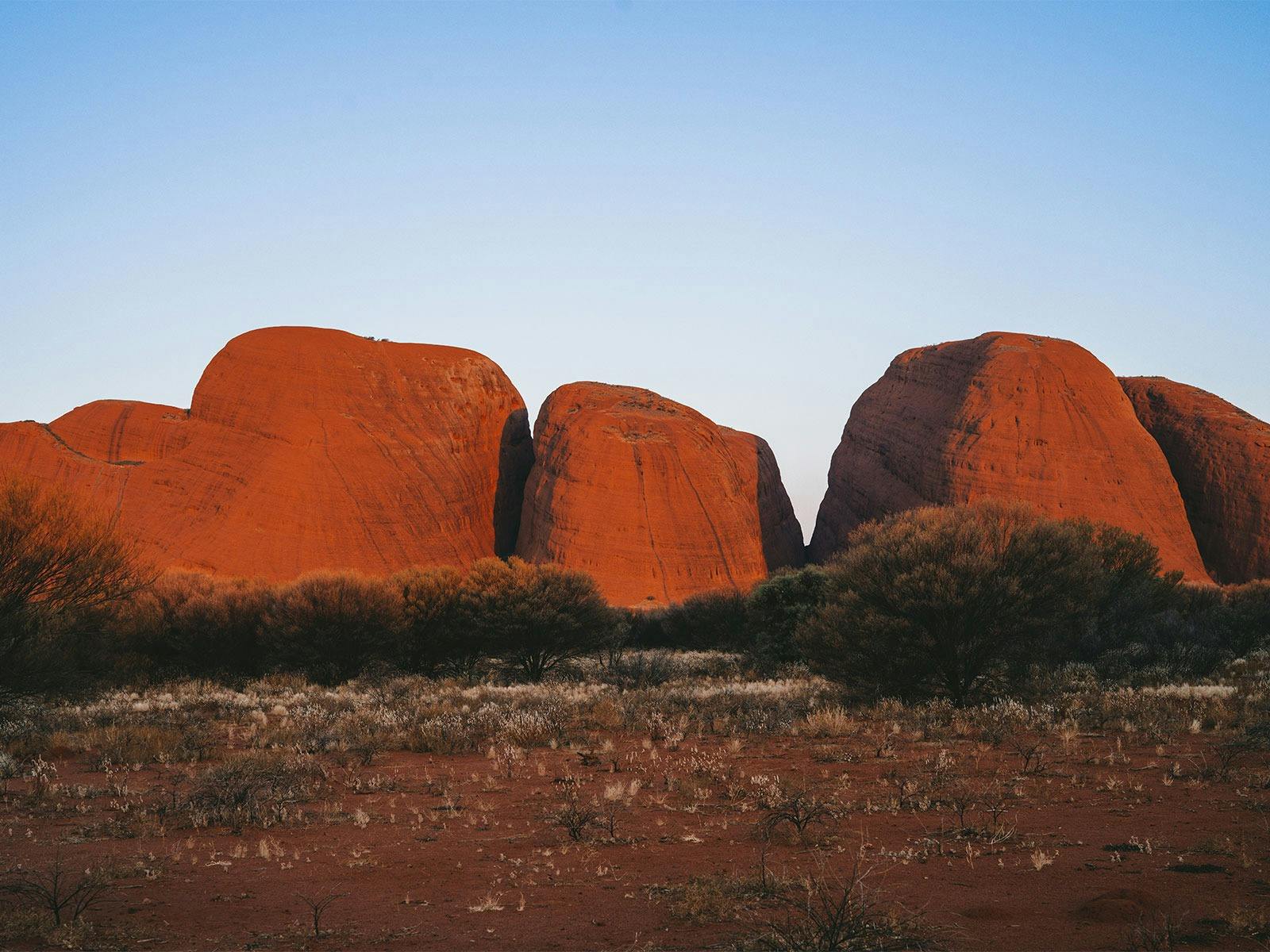 Kata Tjuta at Sunset