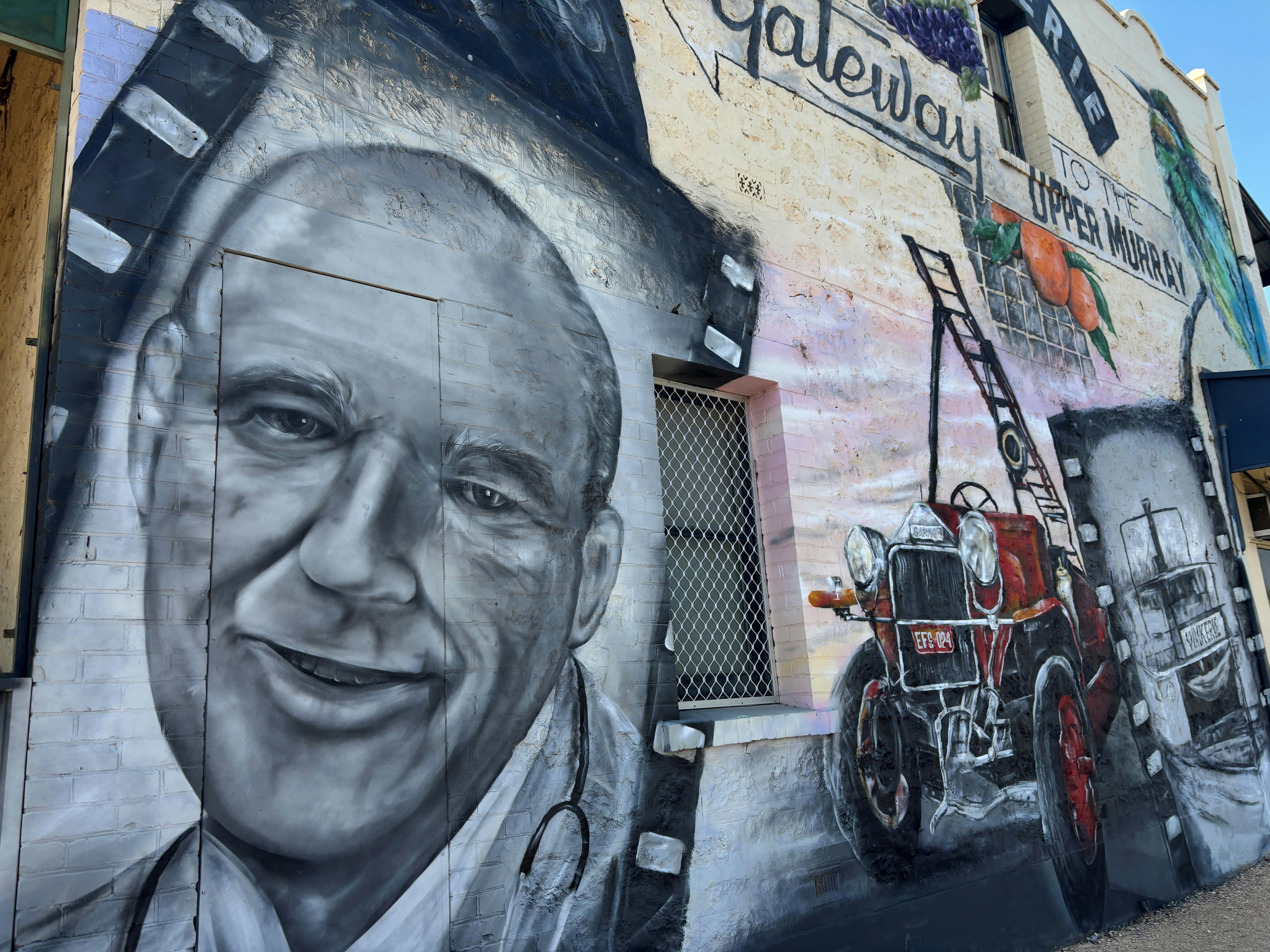 Volunteer's Mural White St