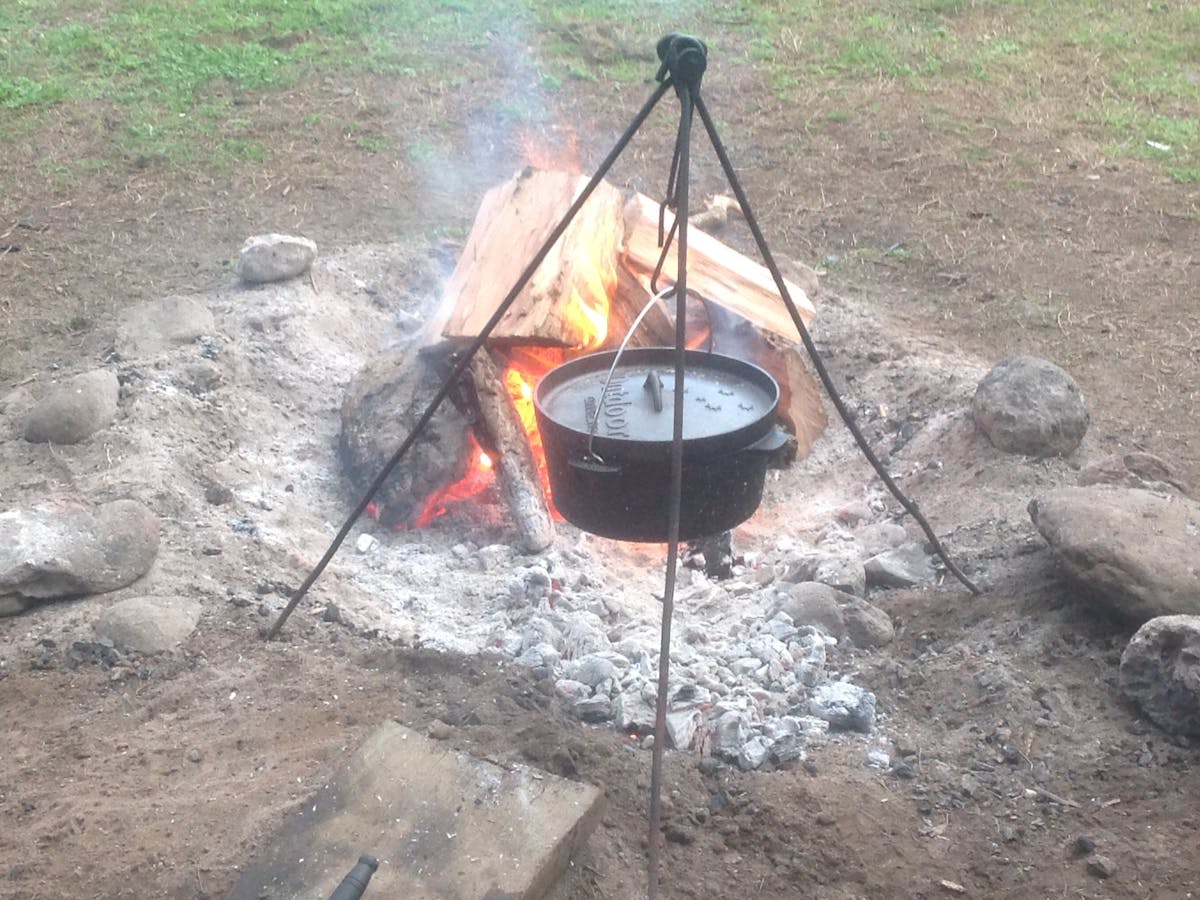Camp cooking