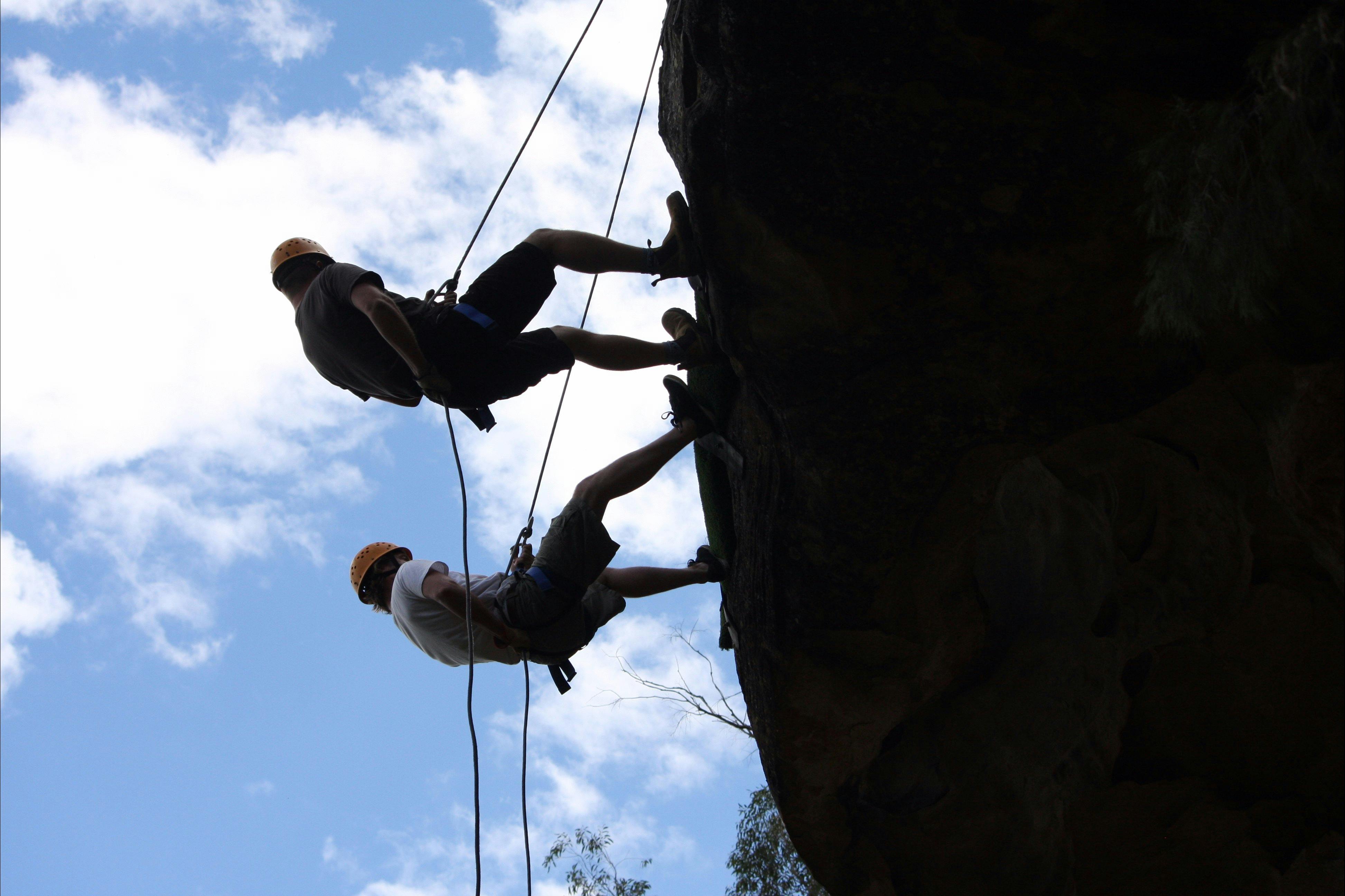 Abseiling