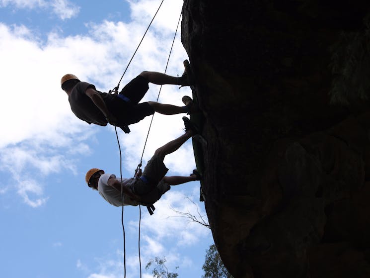 Abseiling