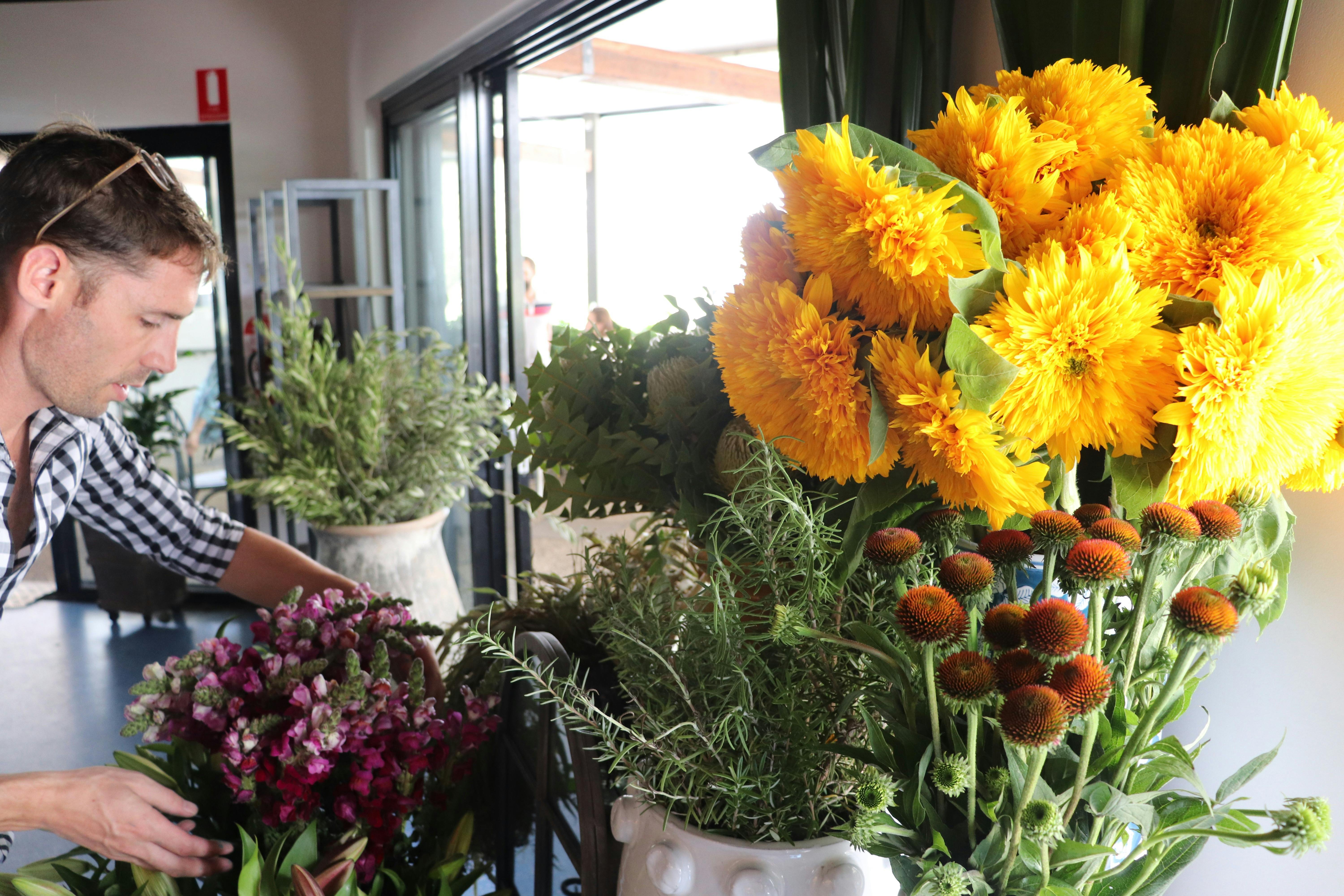 The Pantry sells gorgeous, fresh flowers every week!