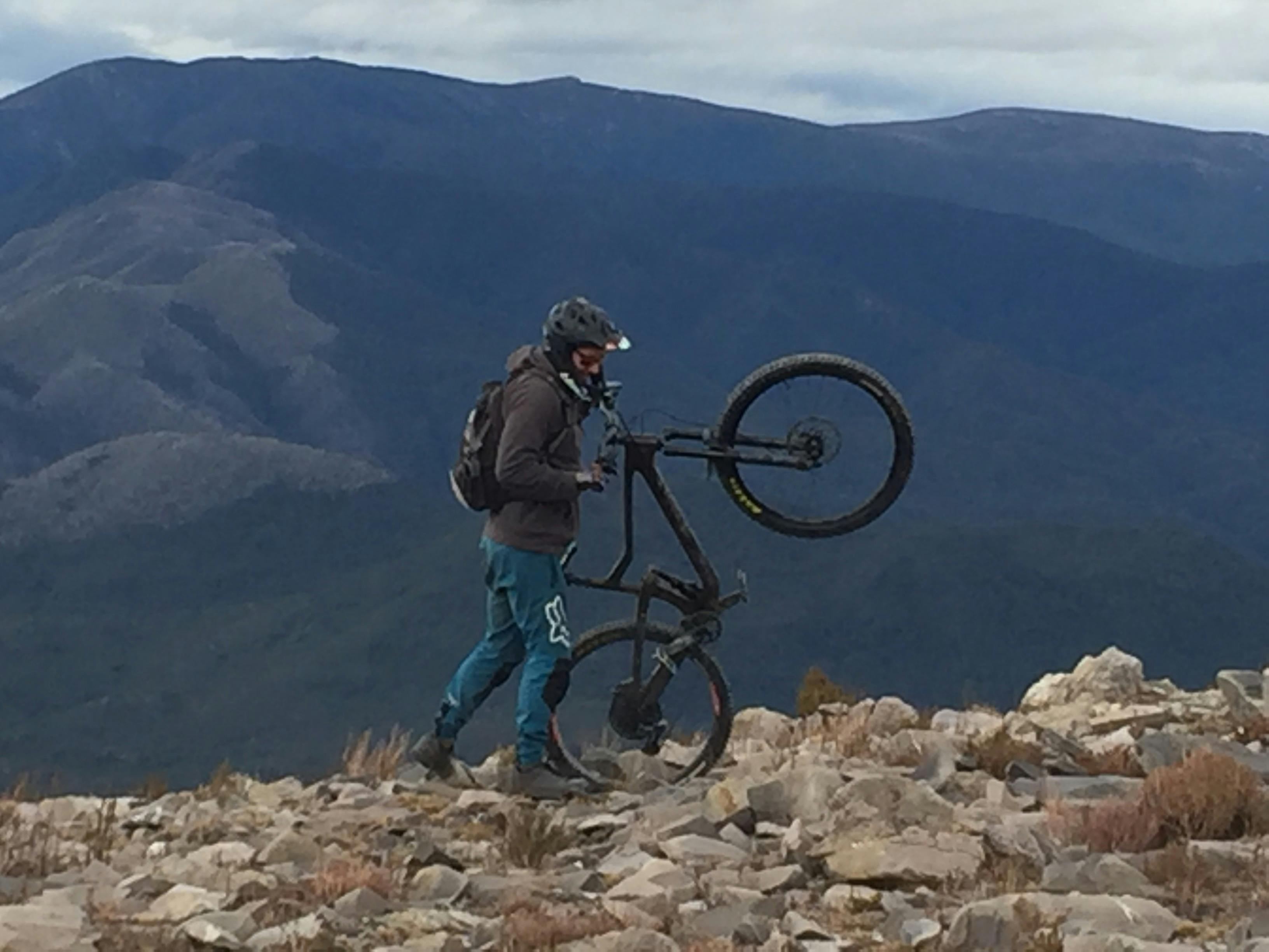 MTB trails Mt Owen Queenstown Tasmania