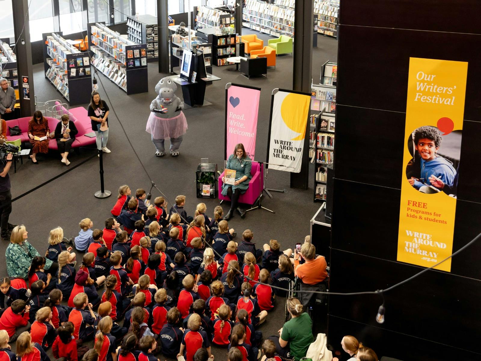 Write Around the Murray Festival at Albury LibraryMuseum